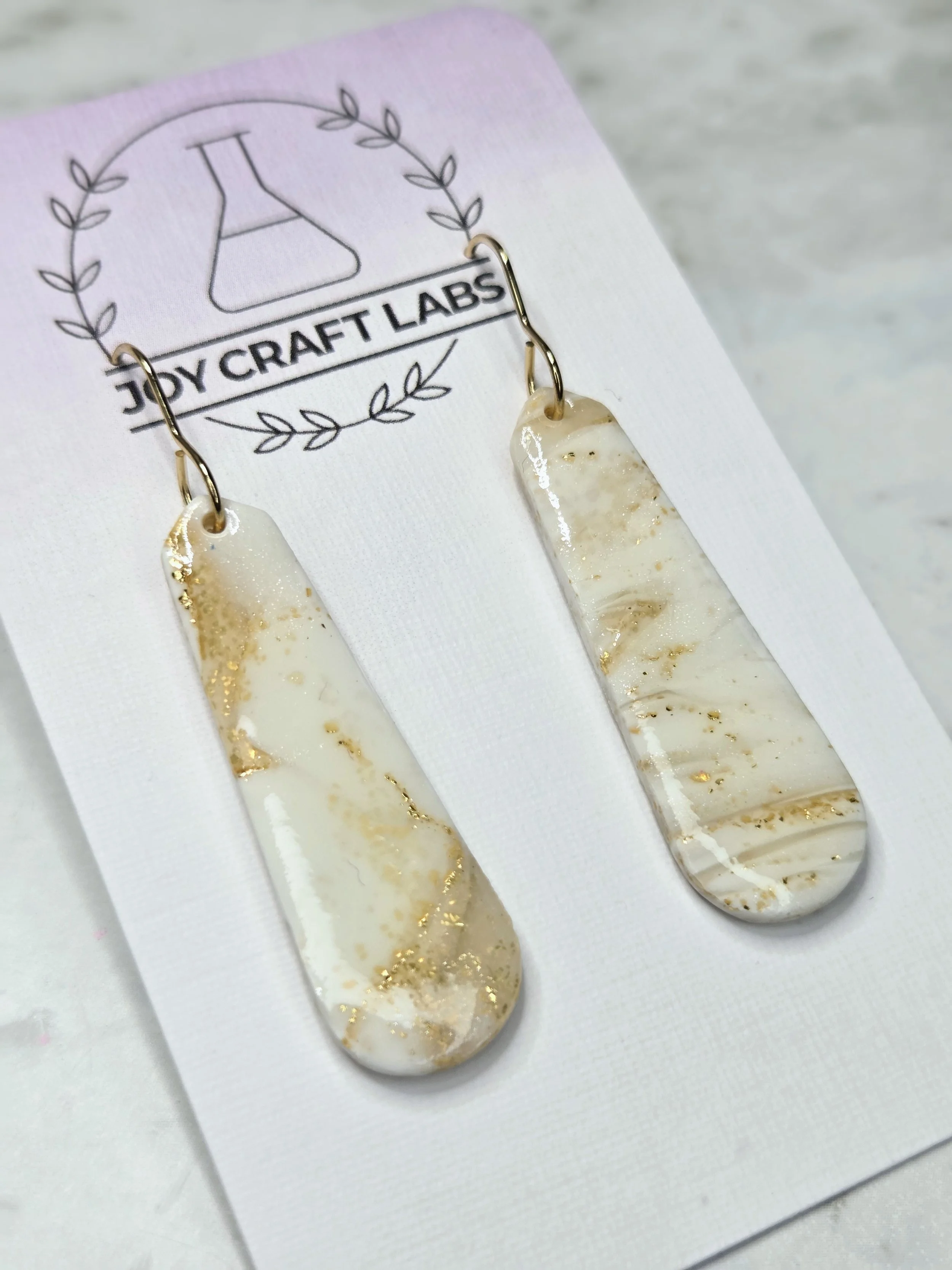 Marbled Gatsby Dangles