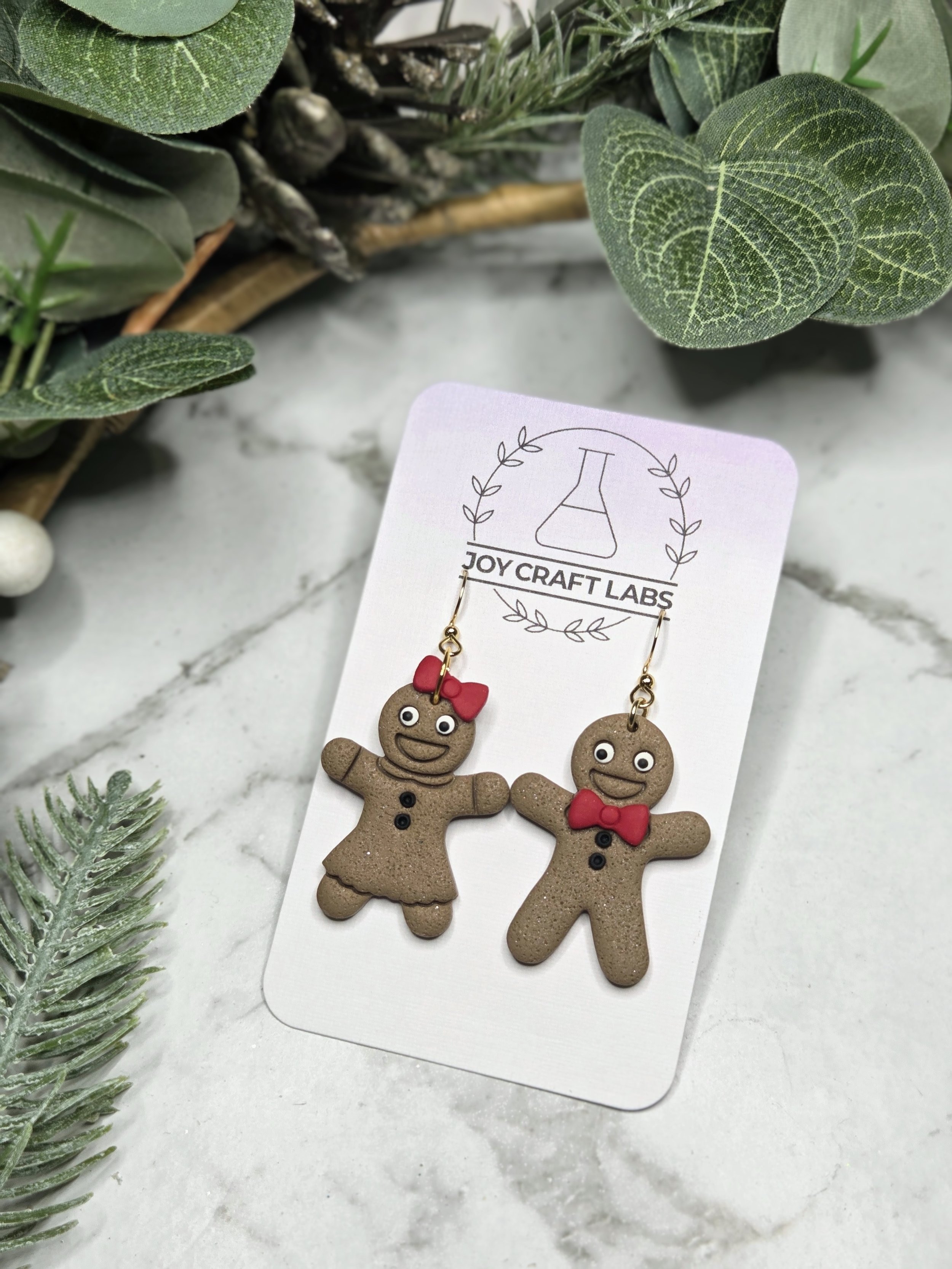 Gingerbread Dangles