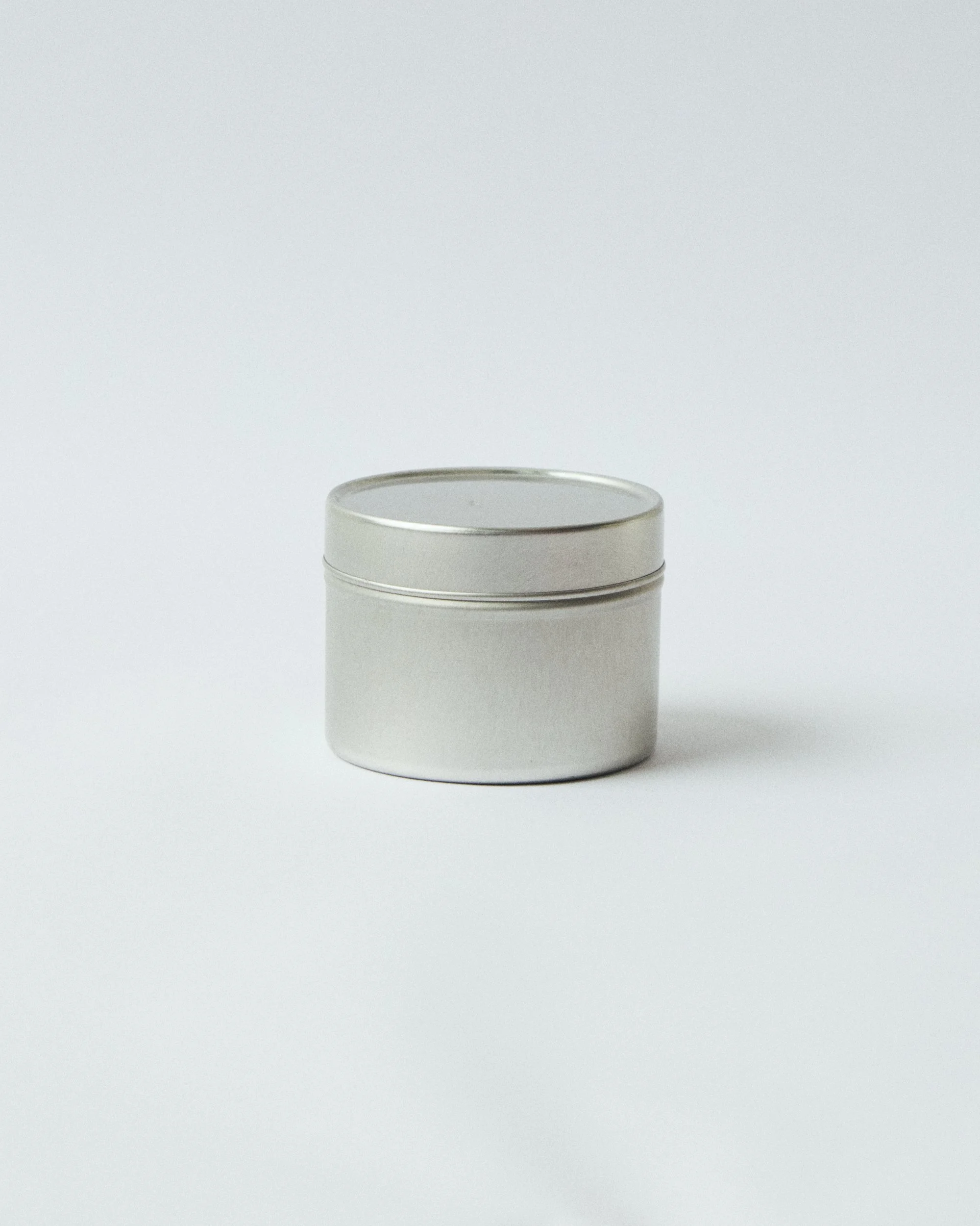 White Label 100ml Tin Candle
