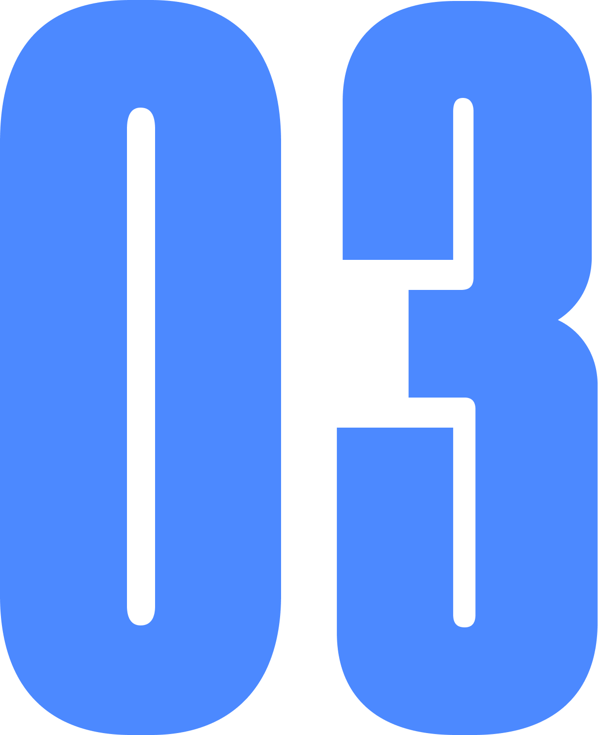 Geometric drawing of an outline square with sections divided by vertical, horizontal, and circle lines.