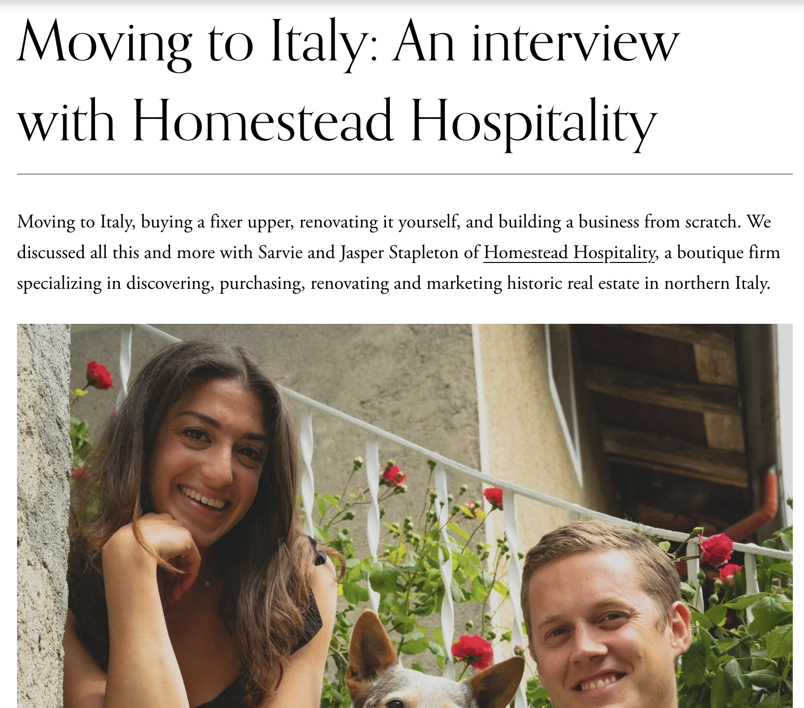 SOBA HOMES Feature