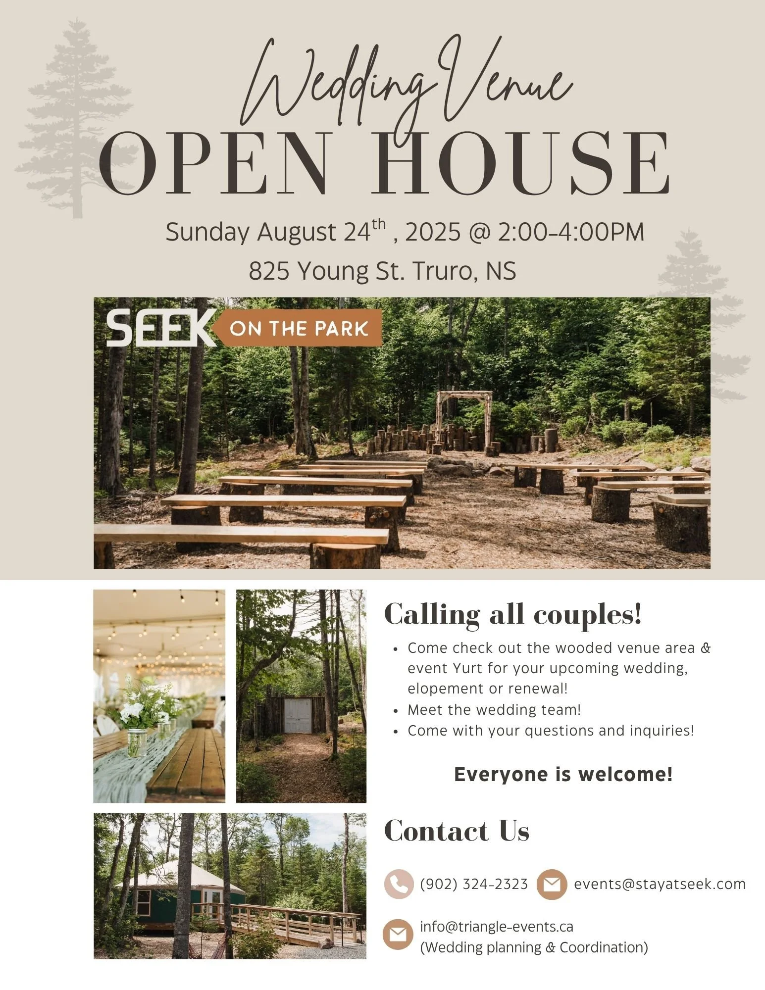 SEEK Wedding Venue Open House