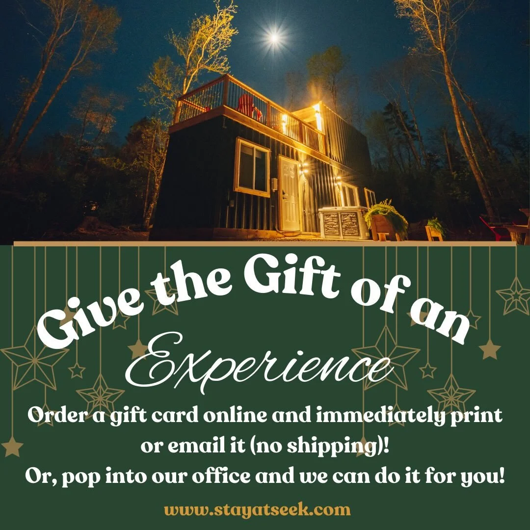 Experiences truly do make perfect gifts that last a life time ✨🌲 Experience a special stay right on Victoria Park, where connection is the heart of the stay. ❤️
.
Our gift cards are easy to order, to be printed immediately or stop in and see us and 