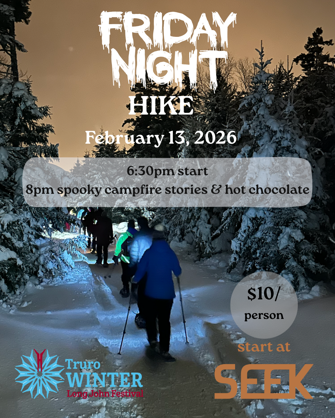 Spooky Night Hike: Friday February 13th