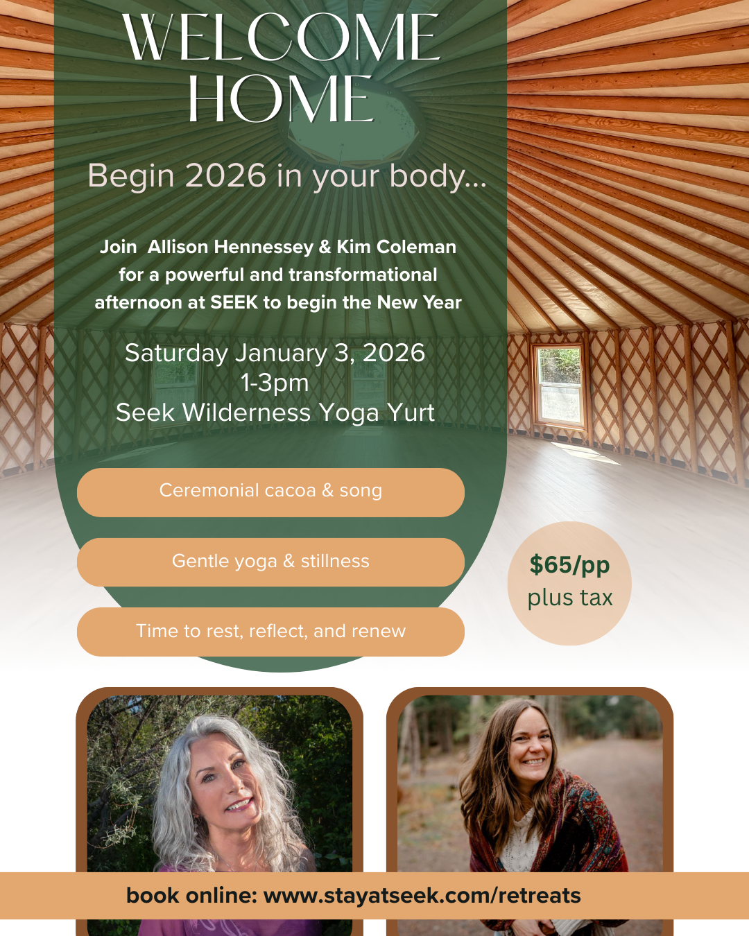 Welcome Home: 2026 Wellness Retreat Day