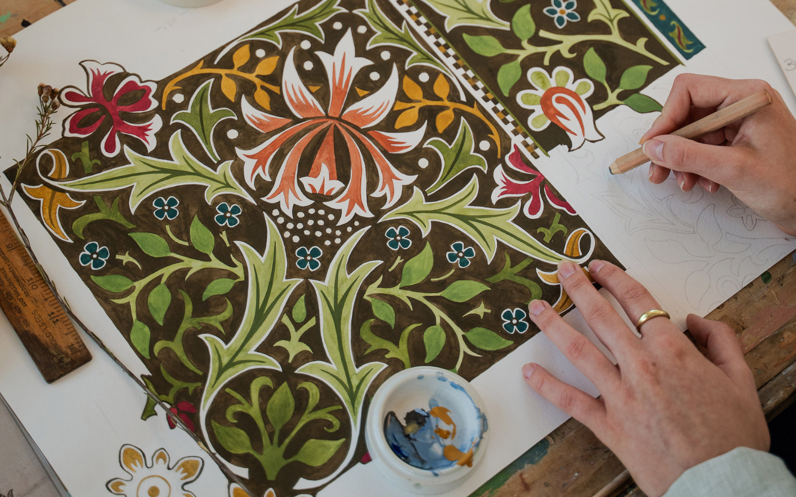 The Unfinished Works collection by Morris & Co x The Huntington.png