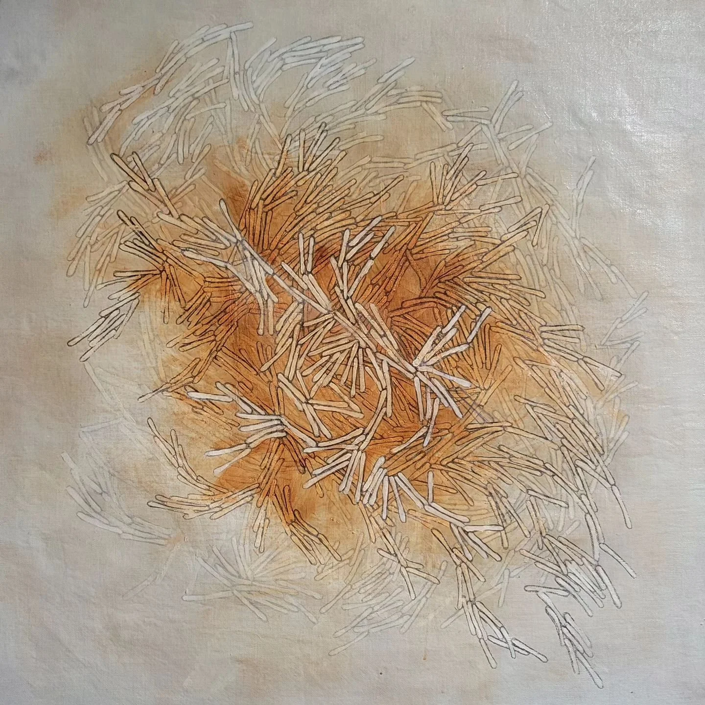 This needs to dry for a week or two, and then I am going to embroider the fiznap out of it.