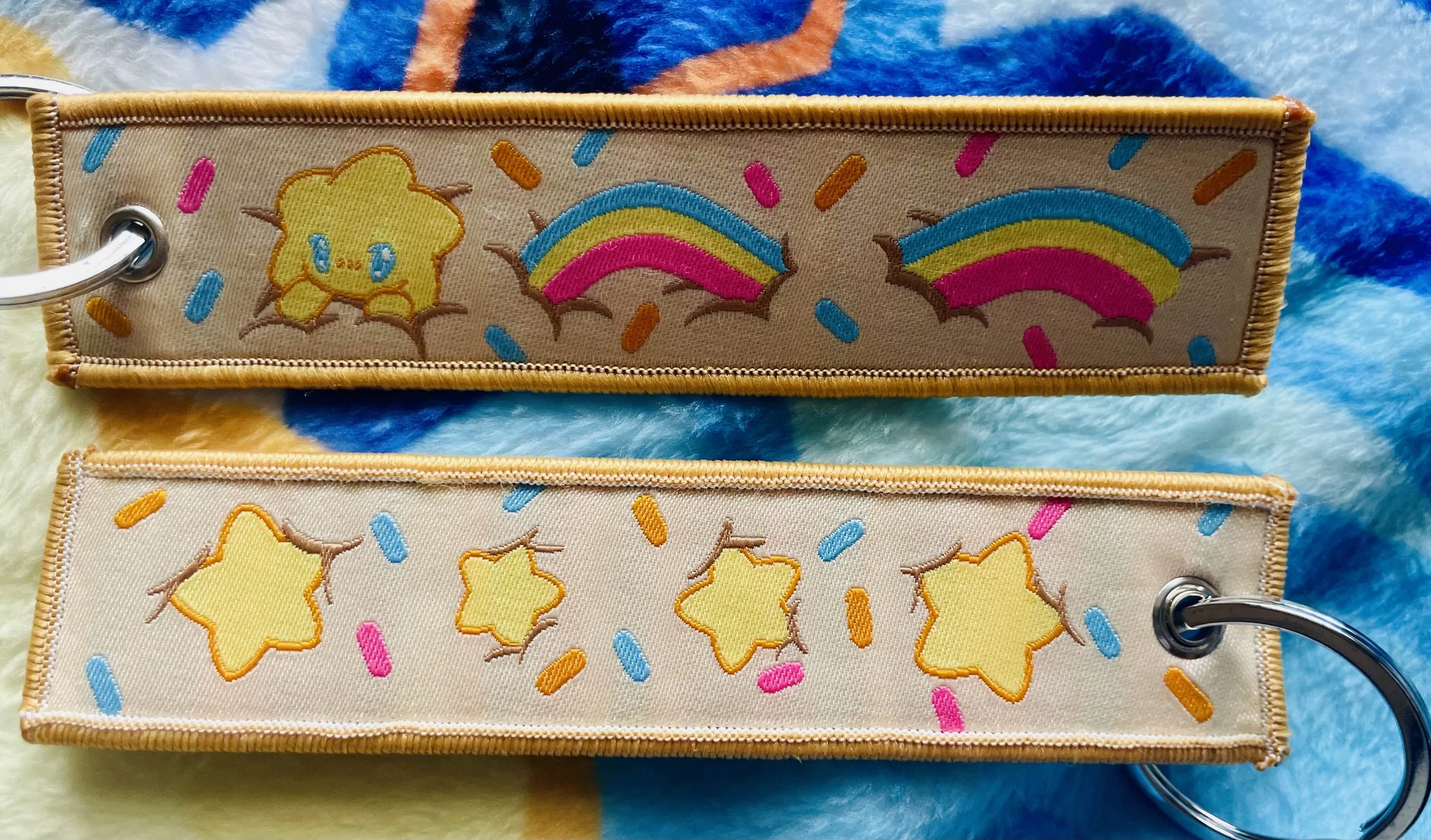 Sweet Sando Embroidery Keychain