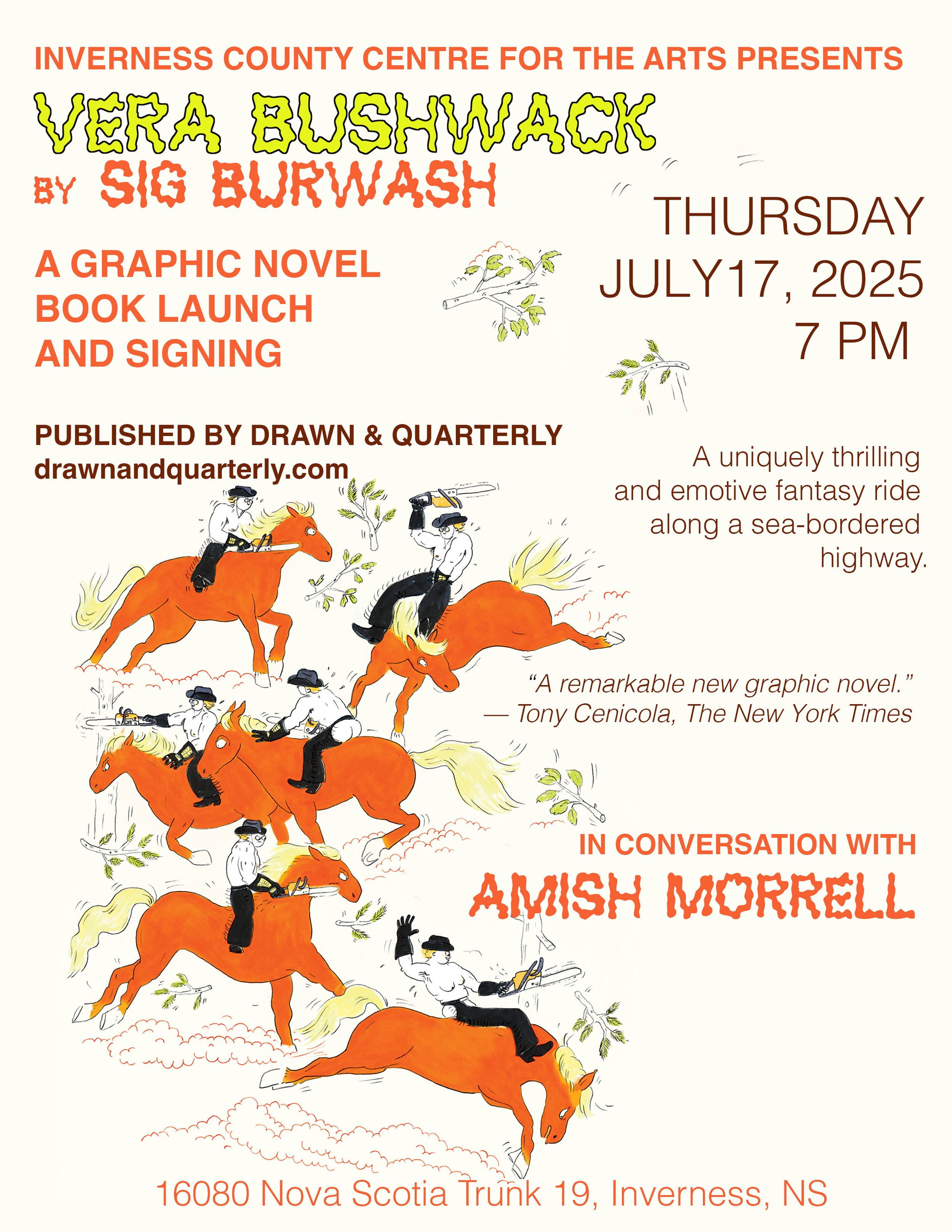 Book Signing & Artist Talk with Sig Burwash & Amish Morrell