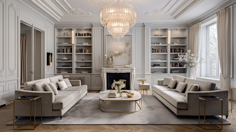 We created this stunning classic apartment with the help of AI - apart from a few quirks it&rsquo;s looking pretty good, don&rsquo;t you agree? ​​​​​​​​​
#wien #inneneinrichtung #einrichtung #wohnzimmer #esszimmer #schlafzimmer #altbau #wienerwohnen 