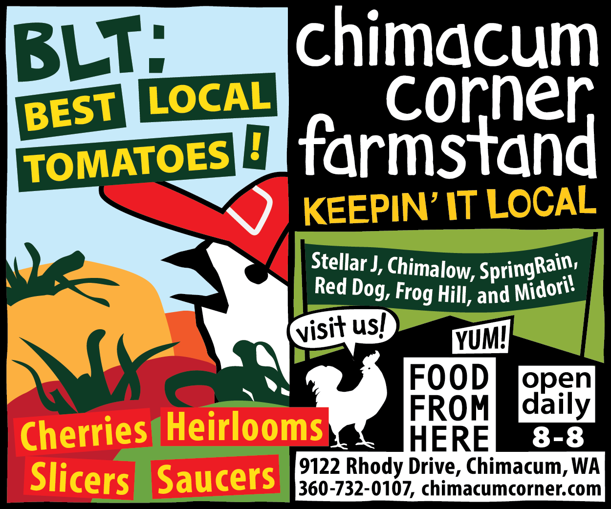 B.L.T. BEST LOCAL TOMATOES