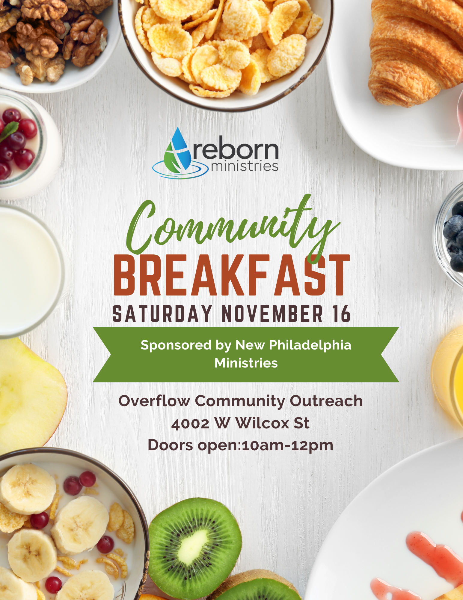 Community Breakfast — Reborn Ministries