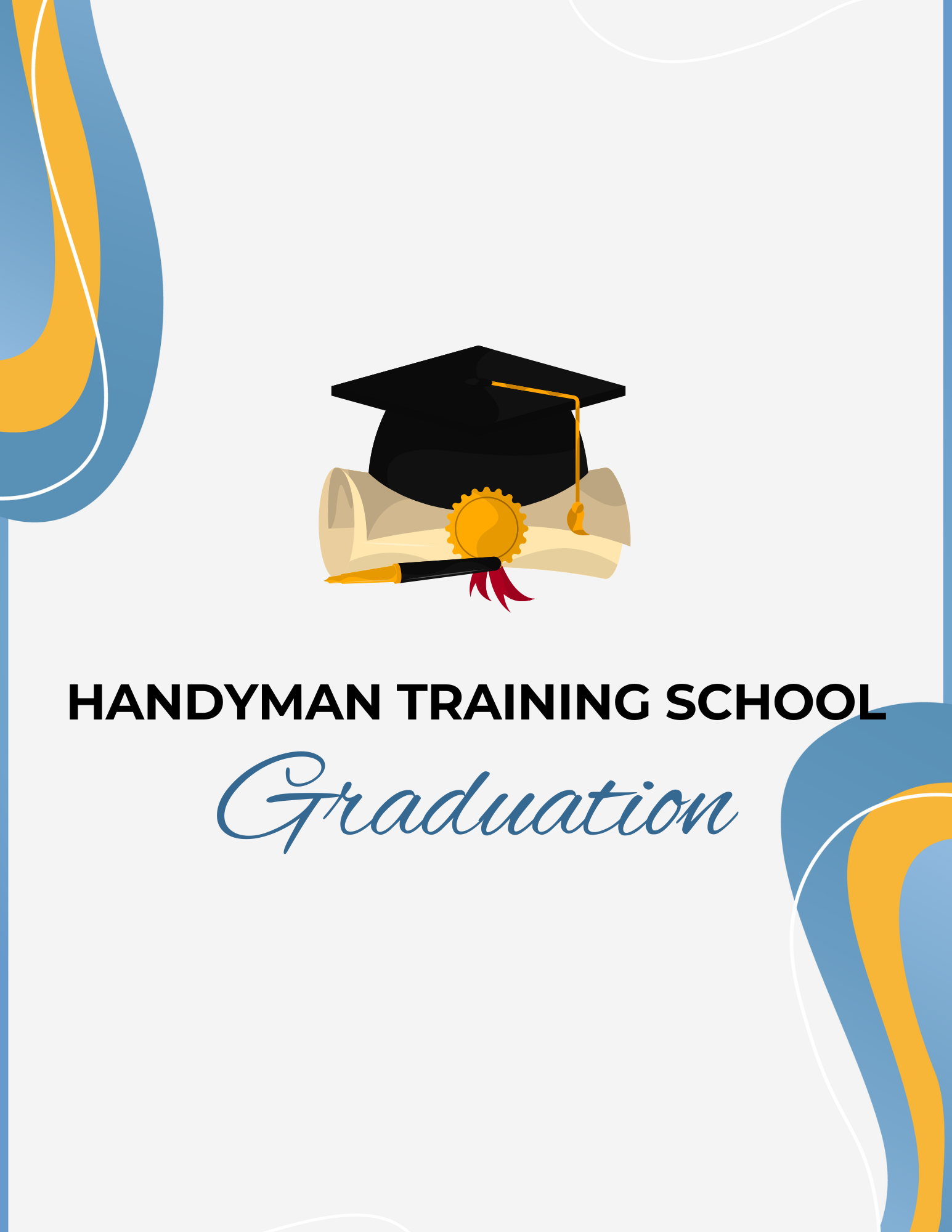 Handyman Training School Graduation — Reborn Ministries