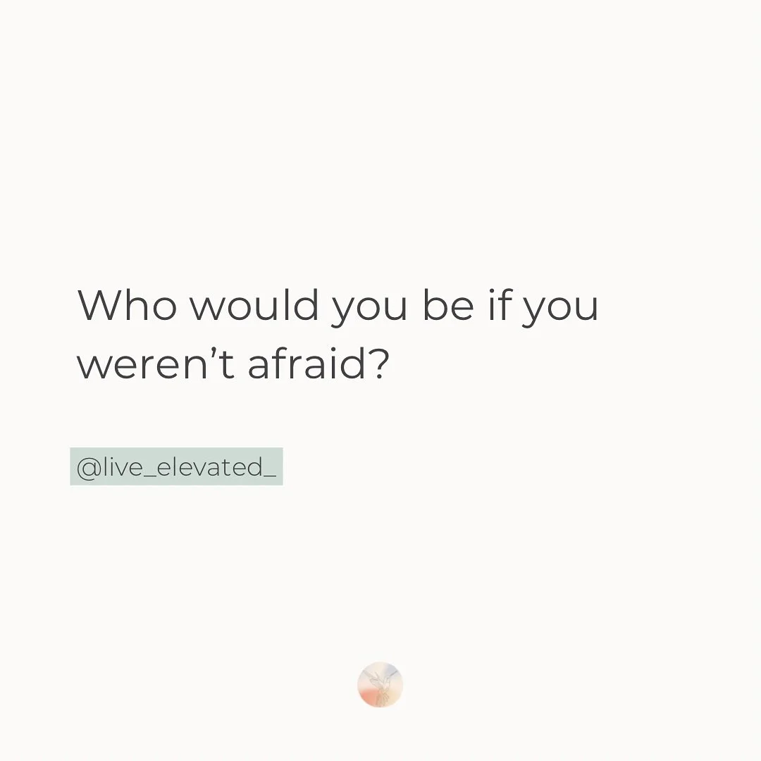 What job would you have? 
How would your relationships change? 
What goals could you accomplish that you&rsquo;ve been pushing off?

@live_elevated_ 

#nofear #livefree #encouragement #askyourself #selfawareness #liveelevated #women #quote #wednesday