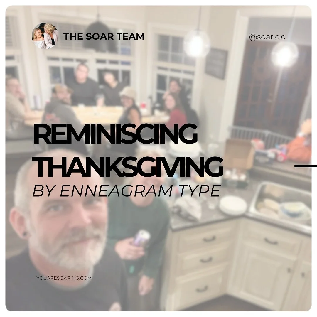 Thanksgiving, Enneagram style! 🦃🍂 Which type were you at the table?

🧡 Type 1: Perfectly sliced turkey or bust.
🧡 Type 2: Gravy refills? They&rsquo;re on it.
🧡 Type 3: Charades champ and accidental networker.
🧡 Type 4: Writing a heartfelt poem 