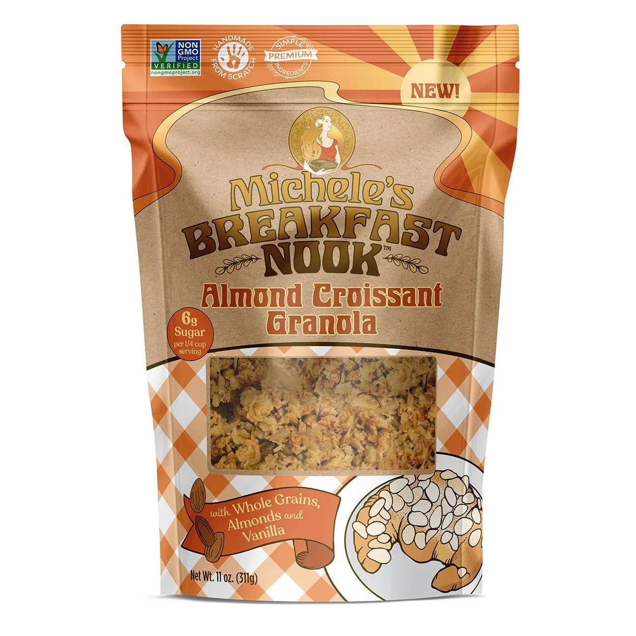 Breakfast Nook Almond Croissant