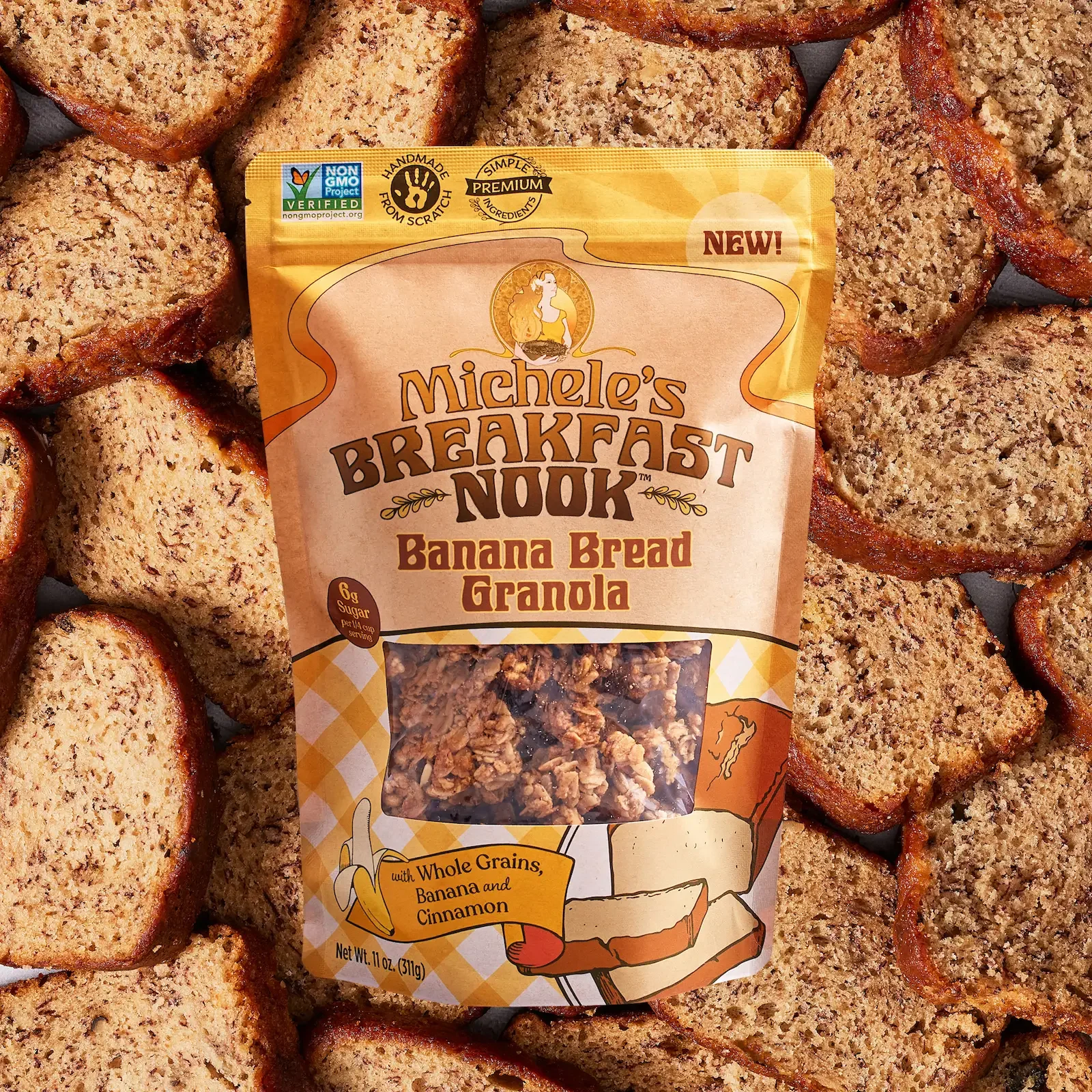 Banana Bread Granola