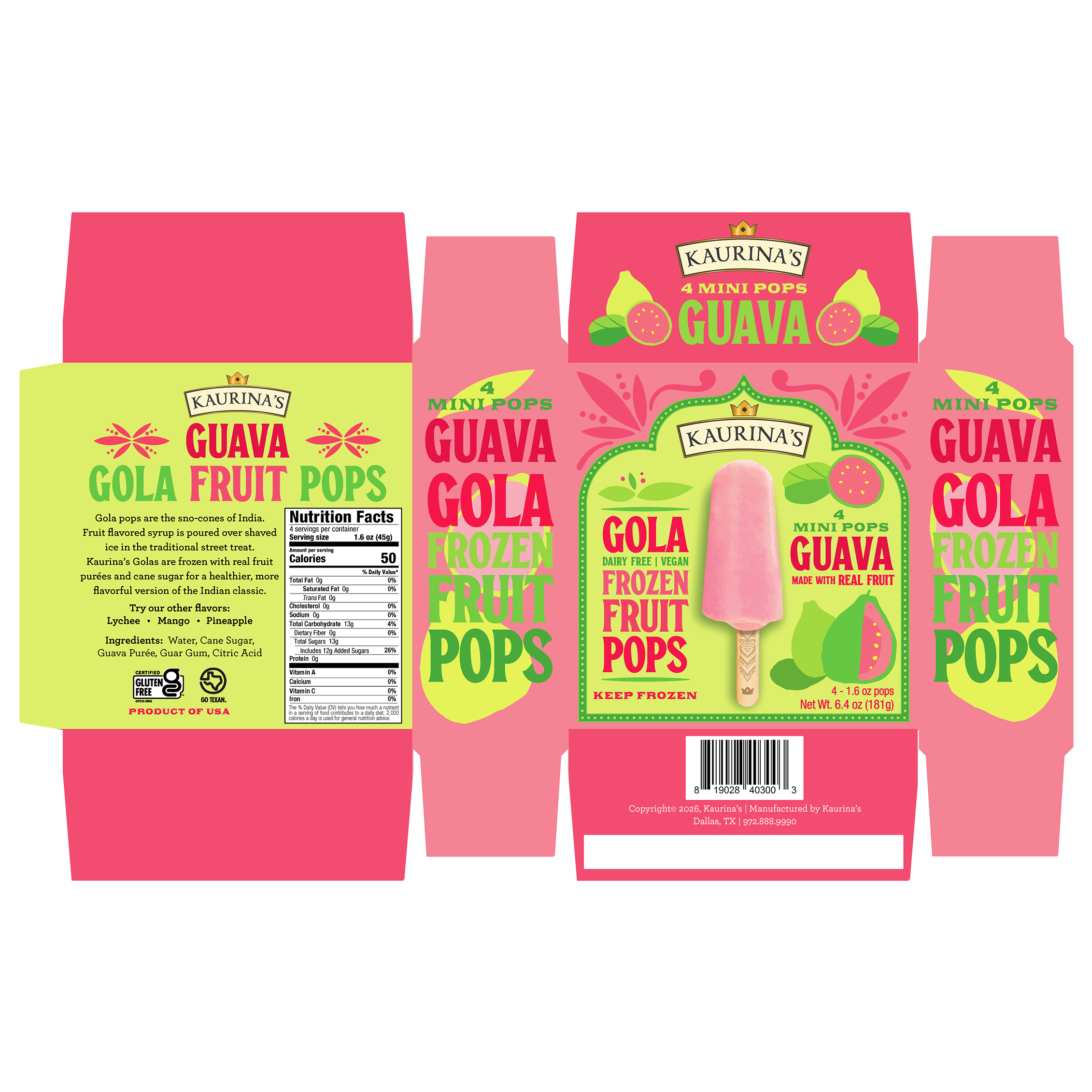 Kaurina's Guava Gola | Diane Benjamin Design | Short Hills, NJ