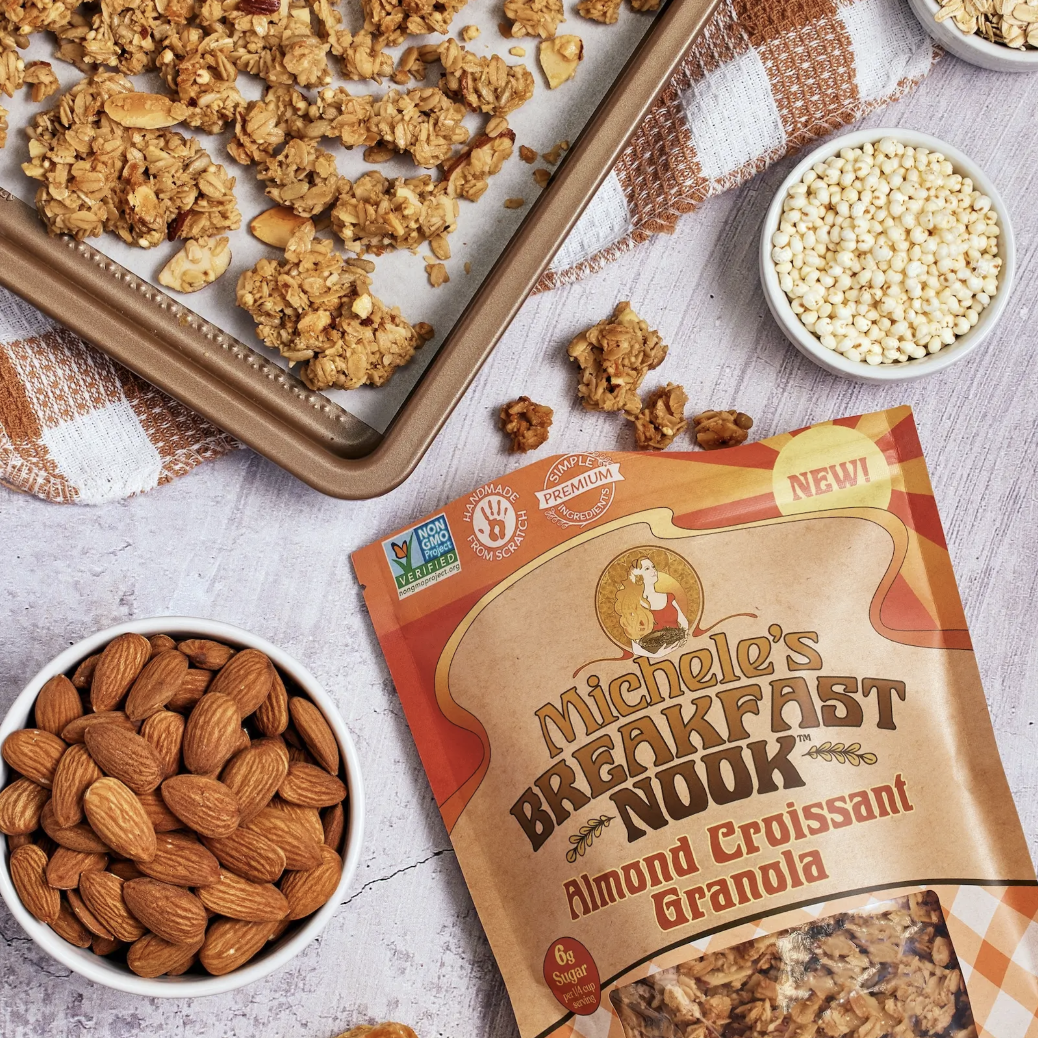 Almond Croissant Granola