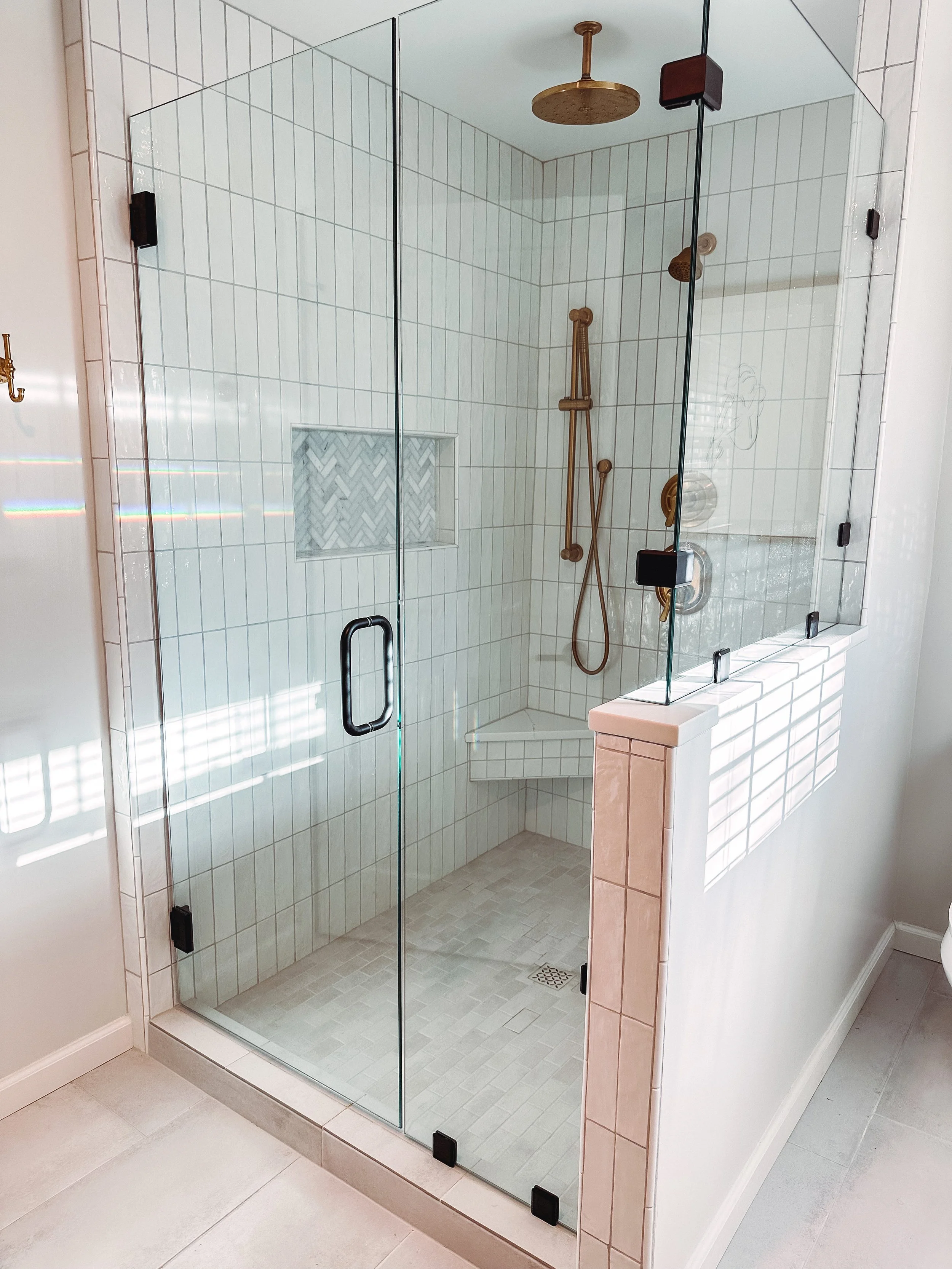 Walk-in Tile Shower