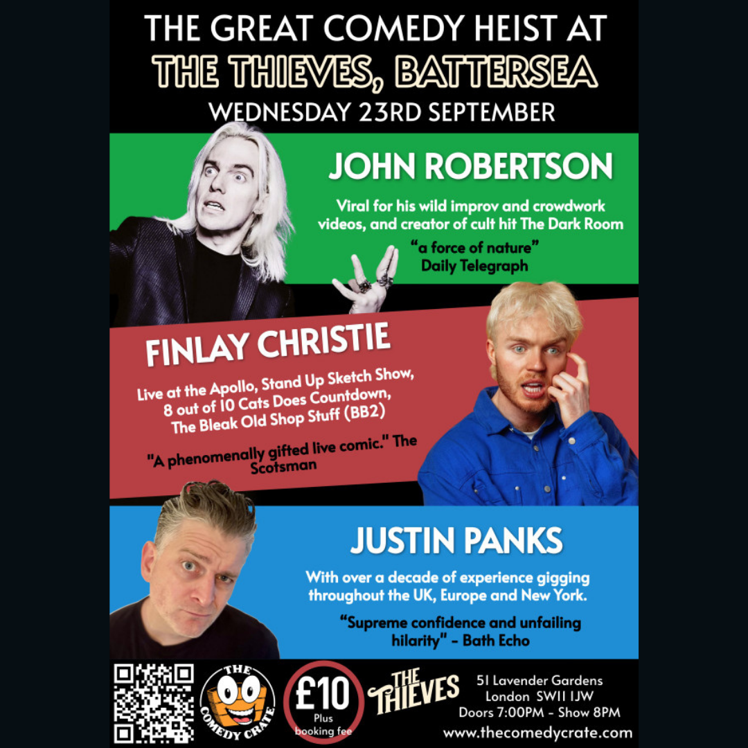 The Great Comedy Heist: Live Comedy 