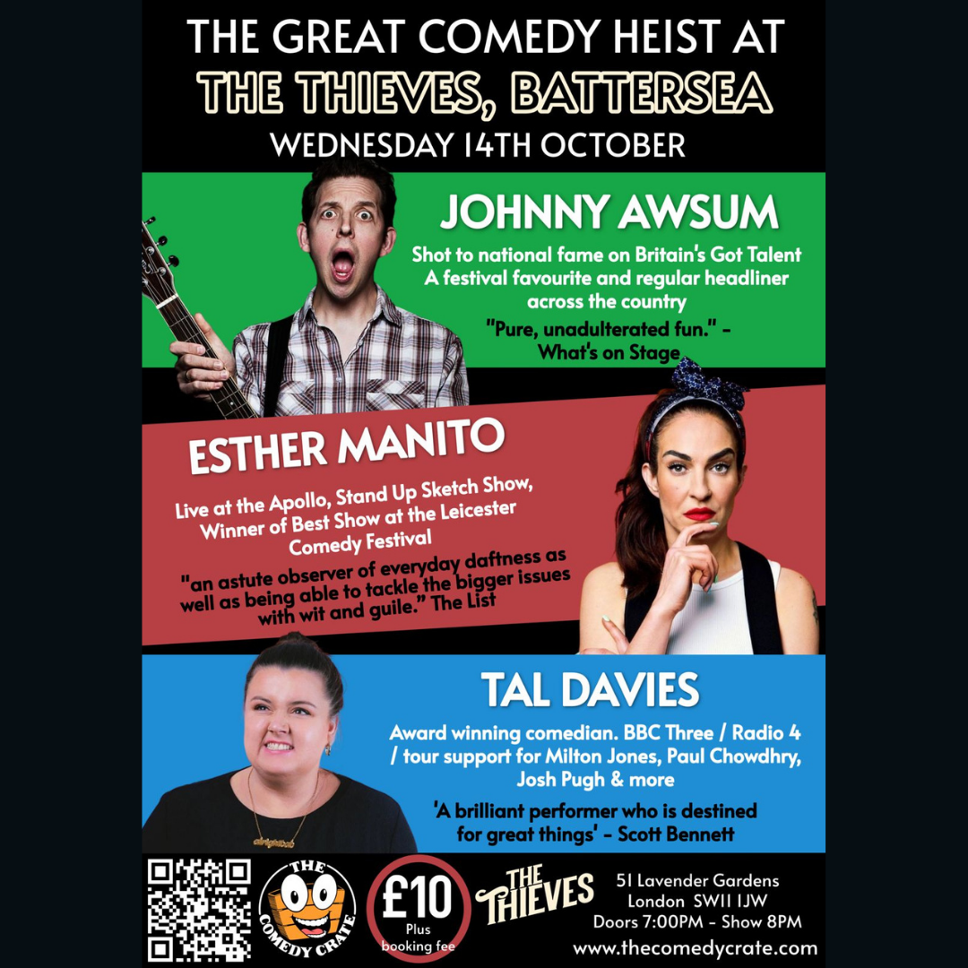 The Great Comedy Heist: Live Comedy