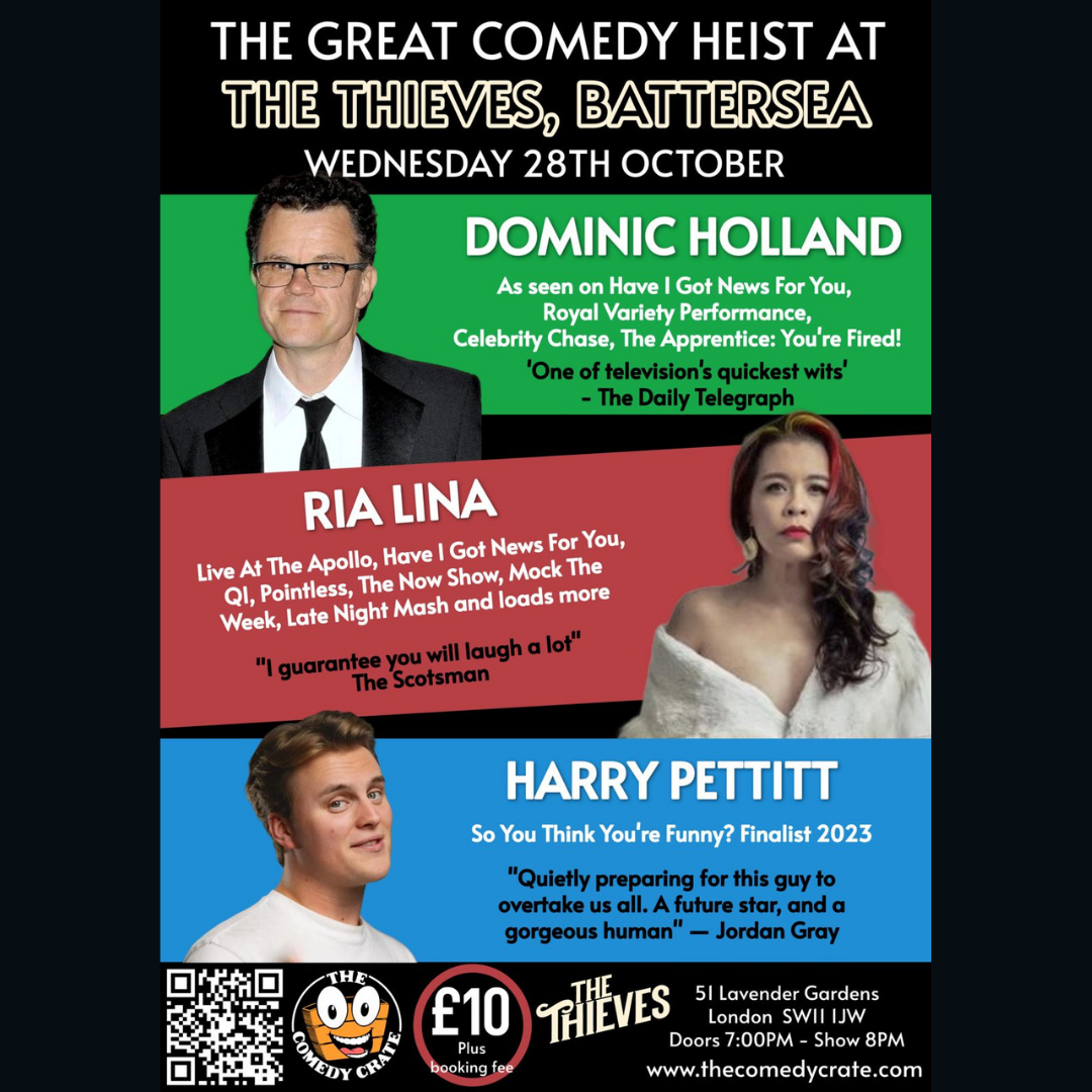 The Great Comedy Heist: Live Comedy