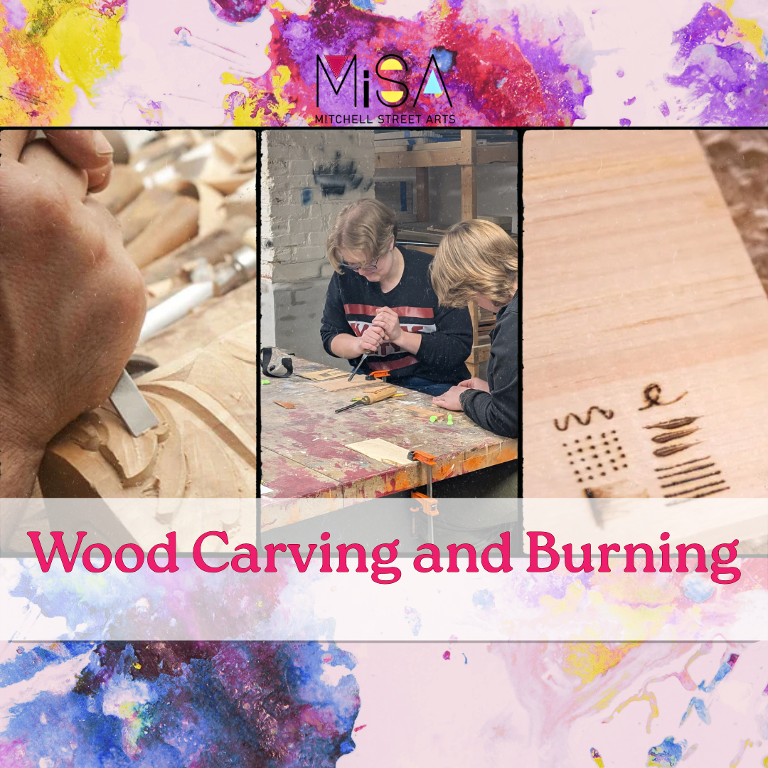 Wood Carving & Burning Class
