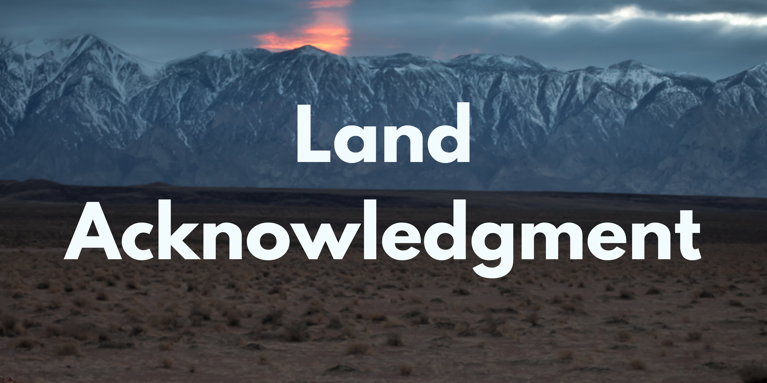 Land Acknowledgment University Baptist Church