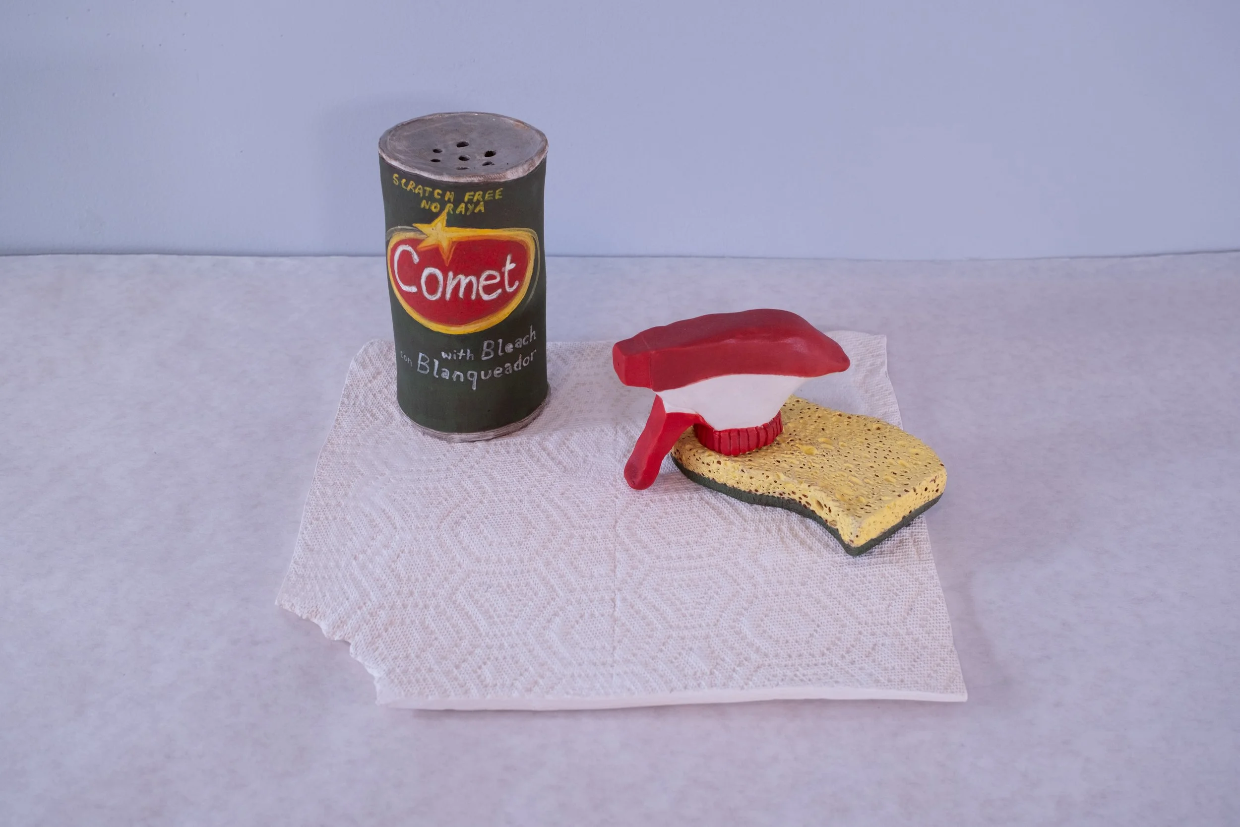 Ceremonial Objects, 2023, 6" x 10.5" x 10.5" (as displayed)