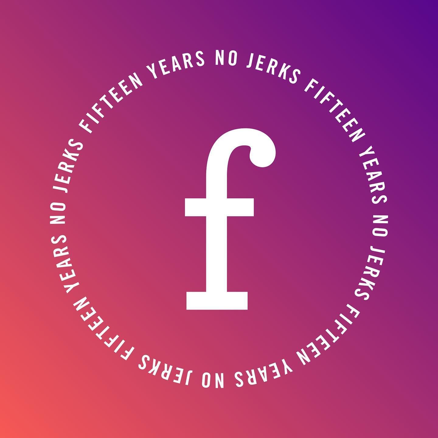 15 years.
Whoa.
We&rsquo;ve been kicking around for 15 years.
We&rsquo;ve come a long way from a one-girl-with-conviction-shop, a laptop off eBay, and the coffee table in Mom&rsquo;s basement. And we&rsquo;re proud of it. Immensely.
Thank you to 