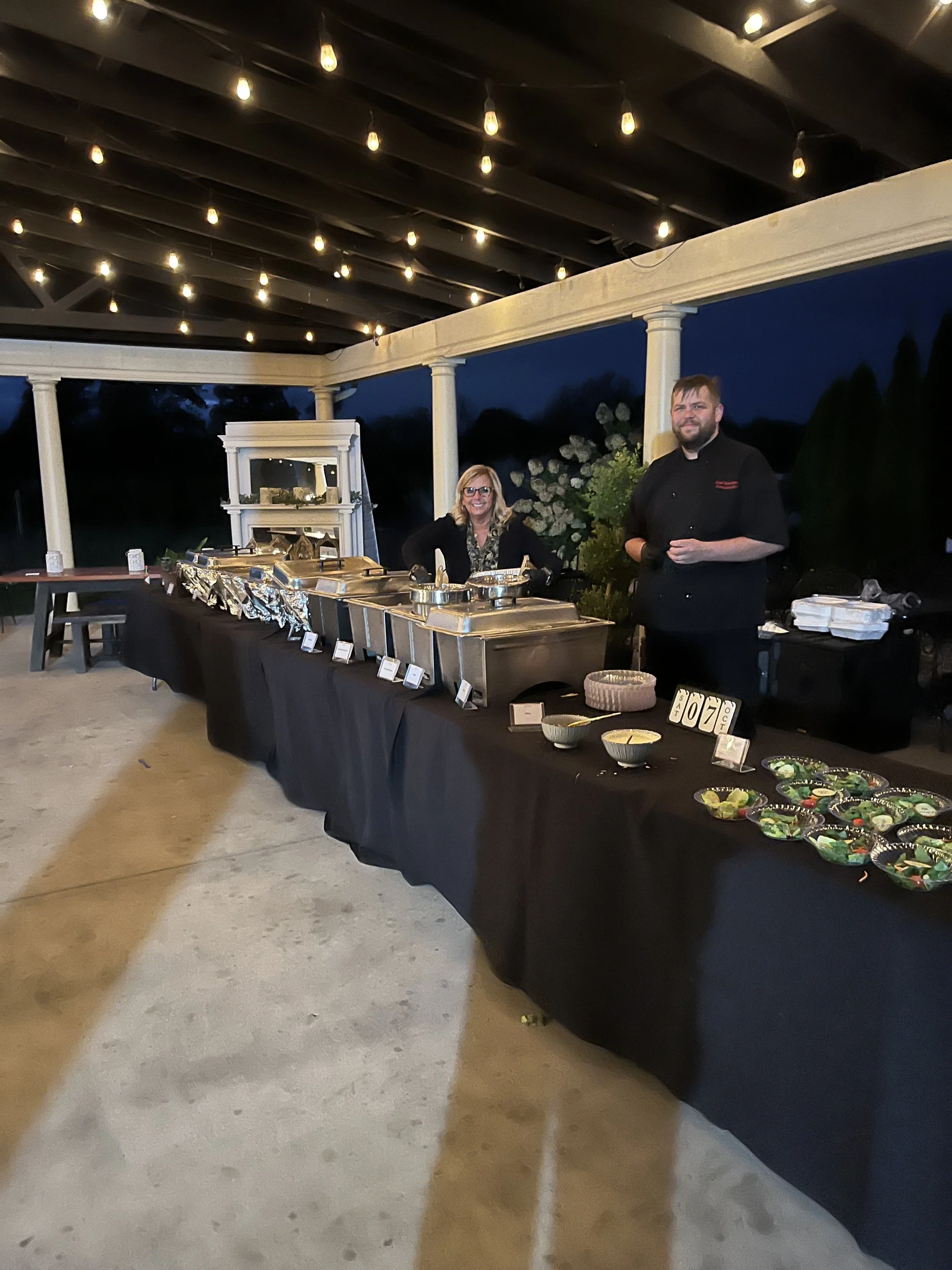 private events | two chefs catering & restaurant... Full-Service Event Catering — Christopher's Restaurant, Catering ...
