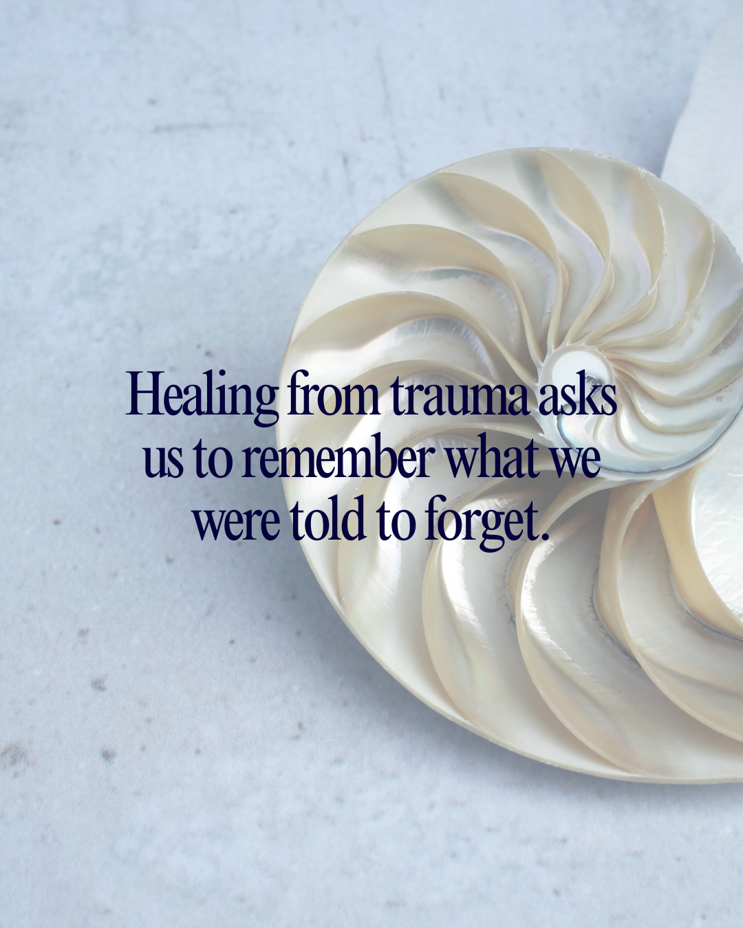 The Healing spiral of C-PTSD