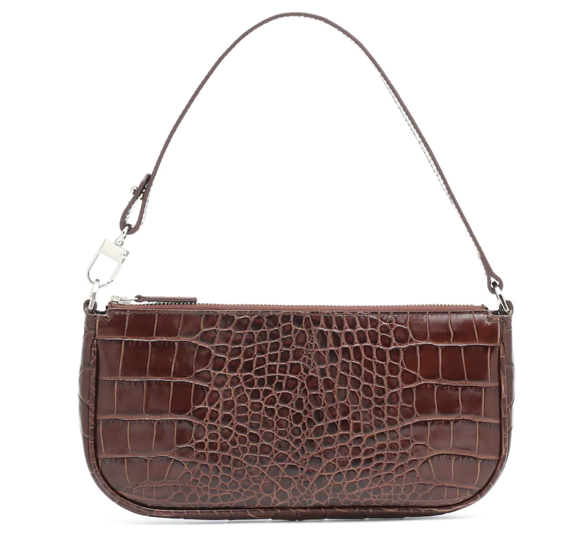 BY FAR
Rachel leather shoulder bag