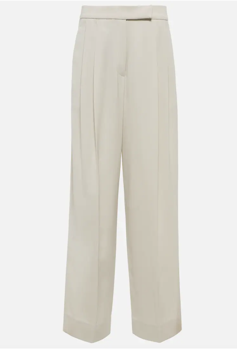 BRUNELLO CUCINELLI
Flared wool-blend pants
