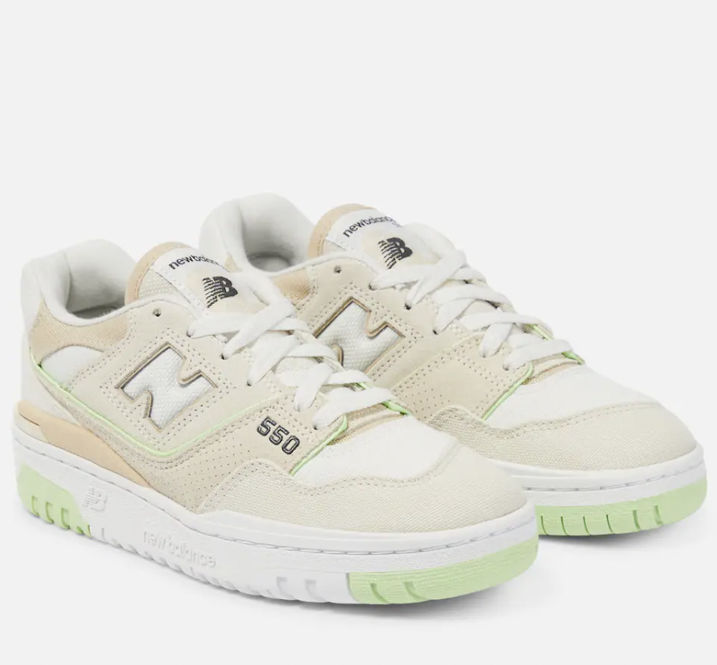 NEW BALANCE
550 suede low-top sneakers