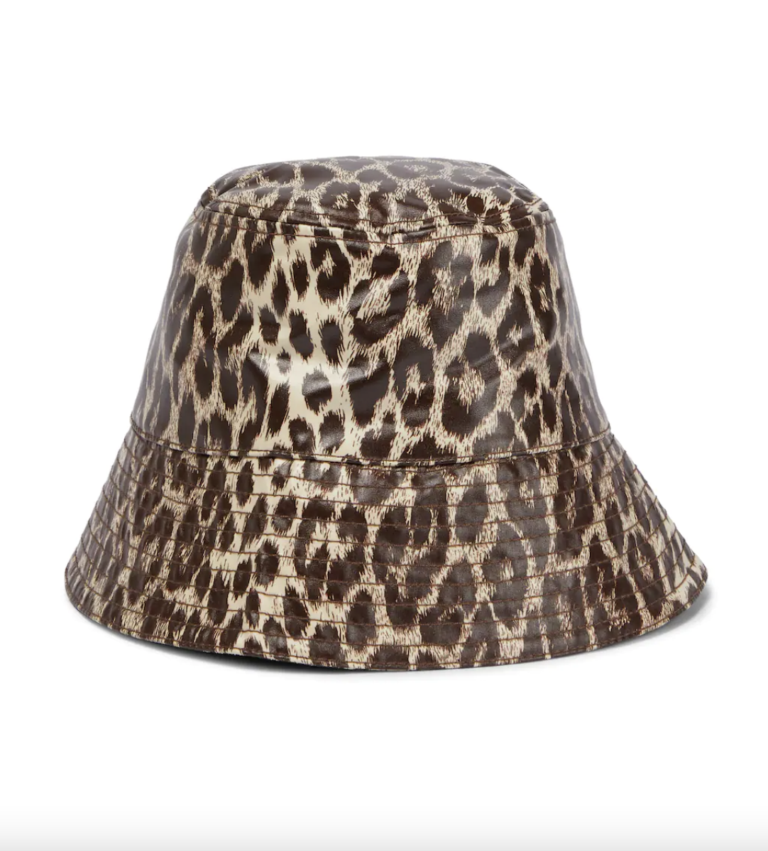 JIL SANDER
Leopard-print bucket hat