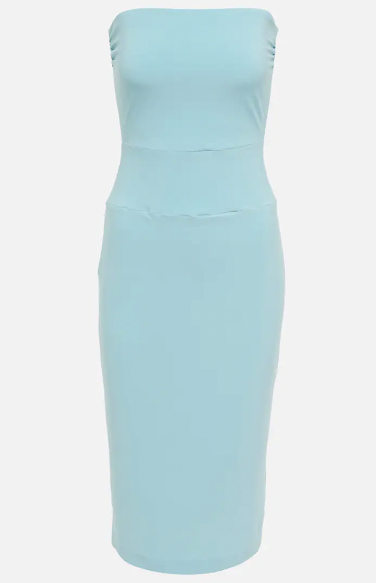 NORMA KAMALI
Strapless jersey midi dress