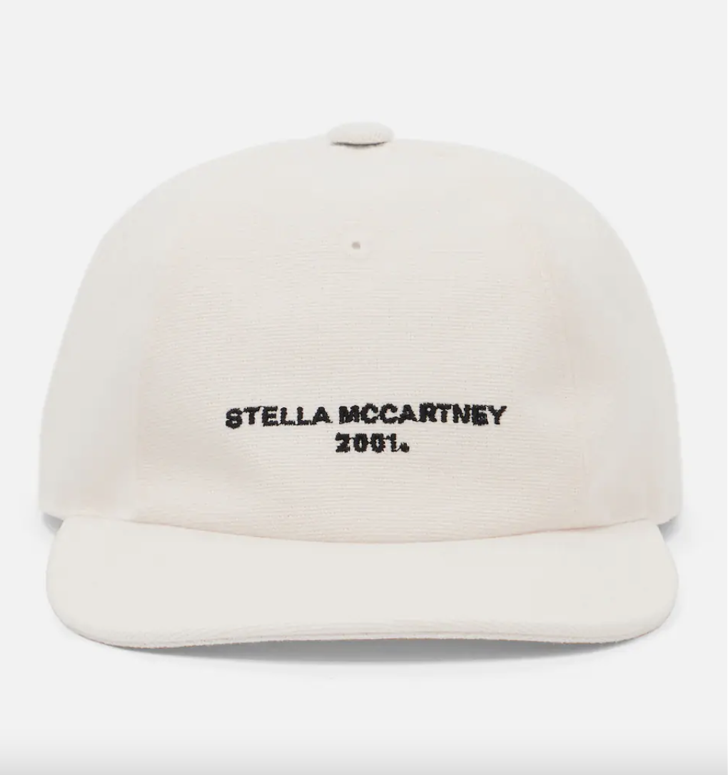 STELLA MCCARTNEY
Embroidered logo baseball cap