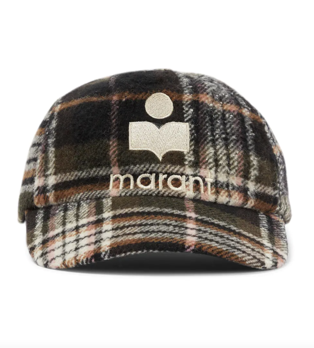 ISABEL MARANT
Tyron checked baseball cap