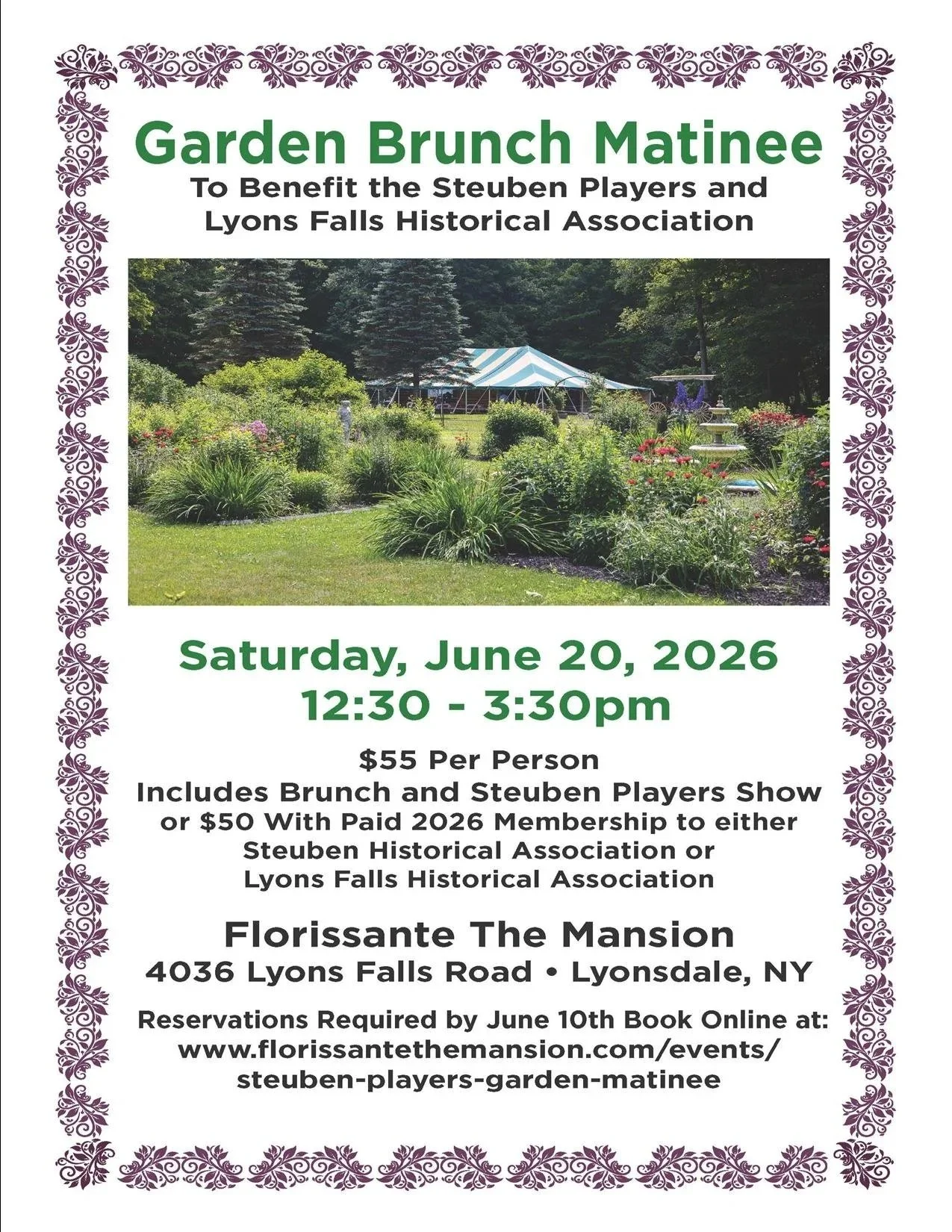 Garden Brunch Matinee