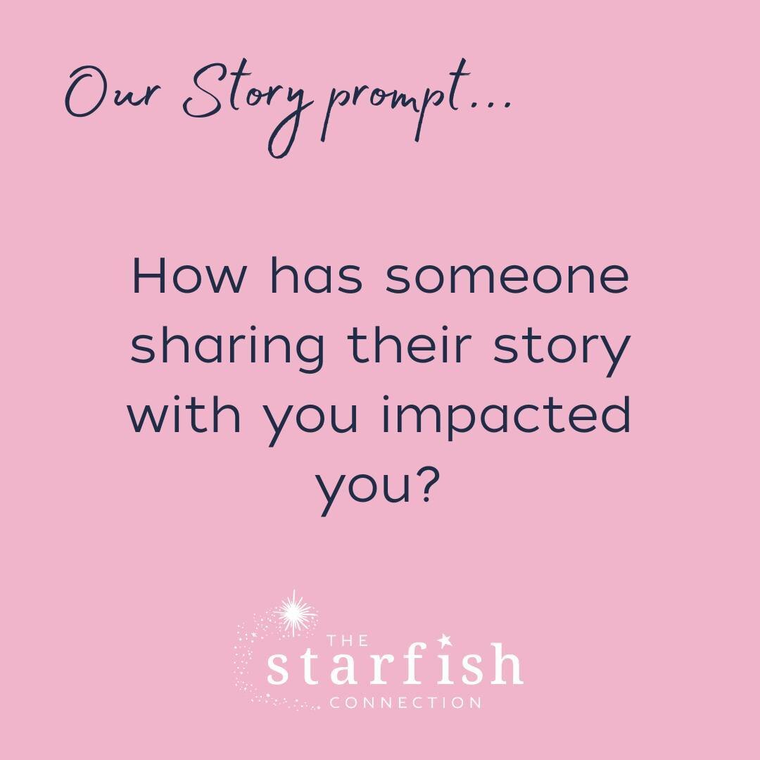How has someone sharing their story with you impacted you?⁠
⁠
You are seen.⁠
You are heard.⁠
You are honored.⁠
⁠
**The Starfish Connections mission is dedicated to building thriving communities by empowering individuals and fostering connection throu