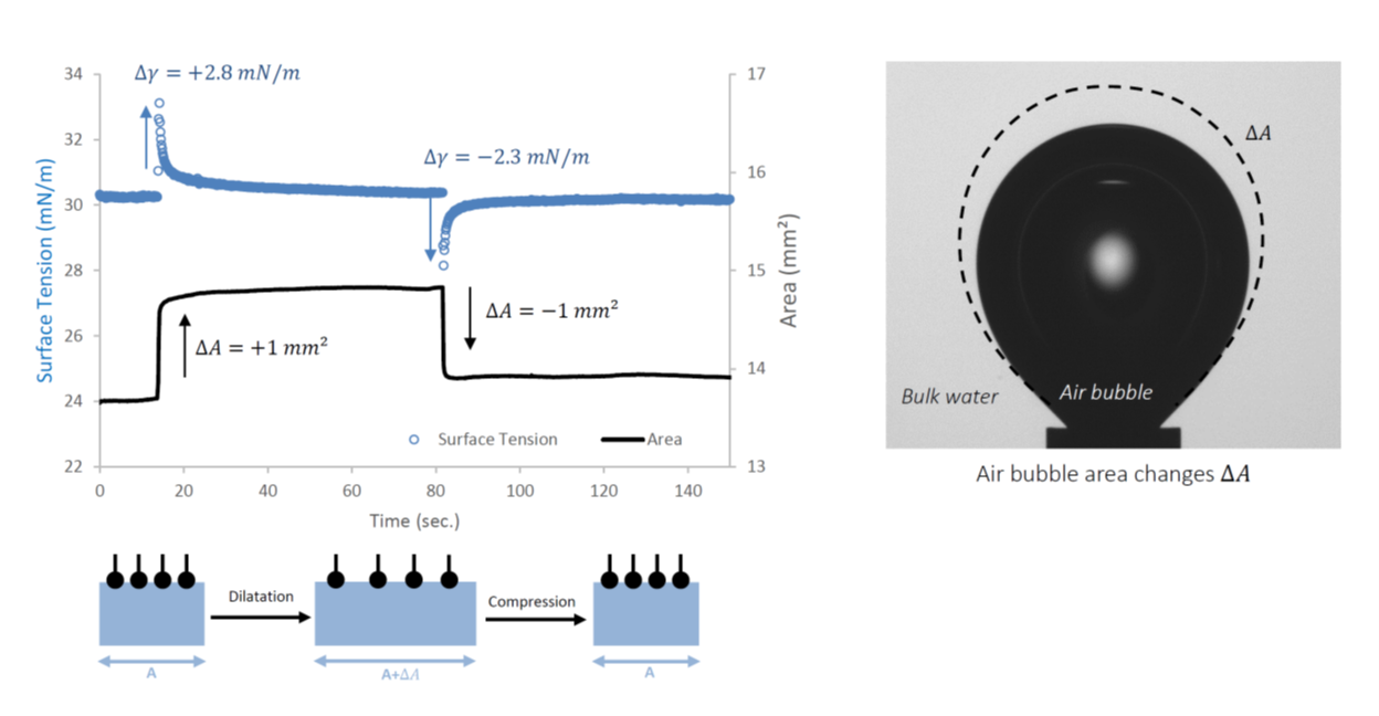 Tracker Tensiometer Surface Interface Relaxation Measurement