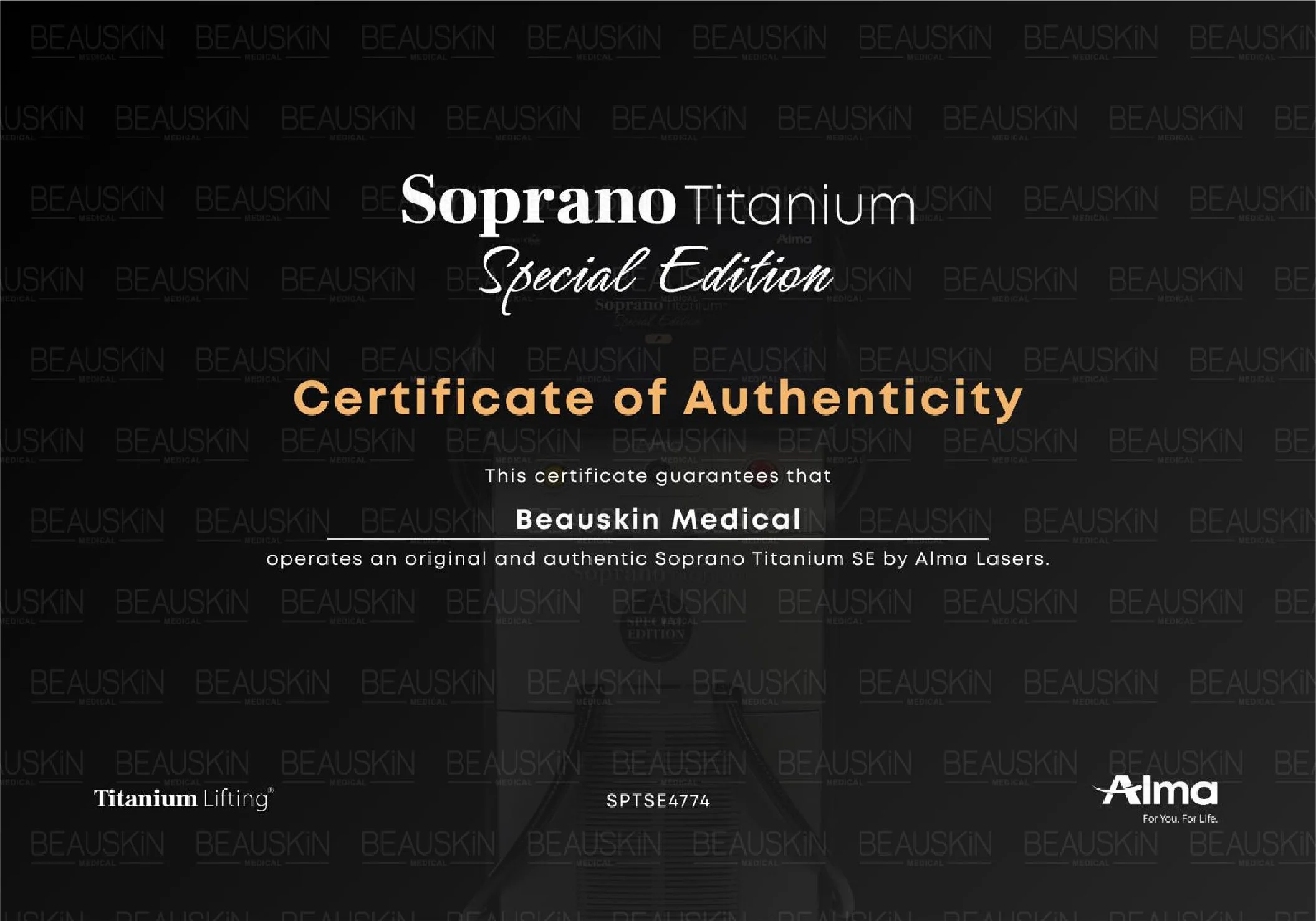 Titanium Lifting® - BEAUSKIN Medical