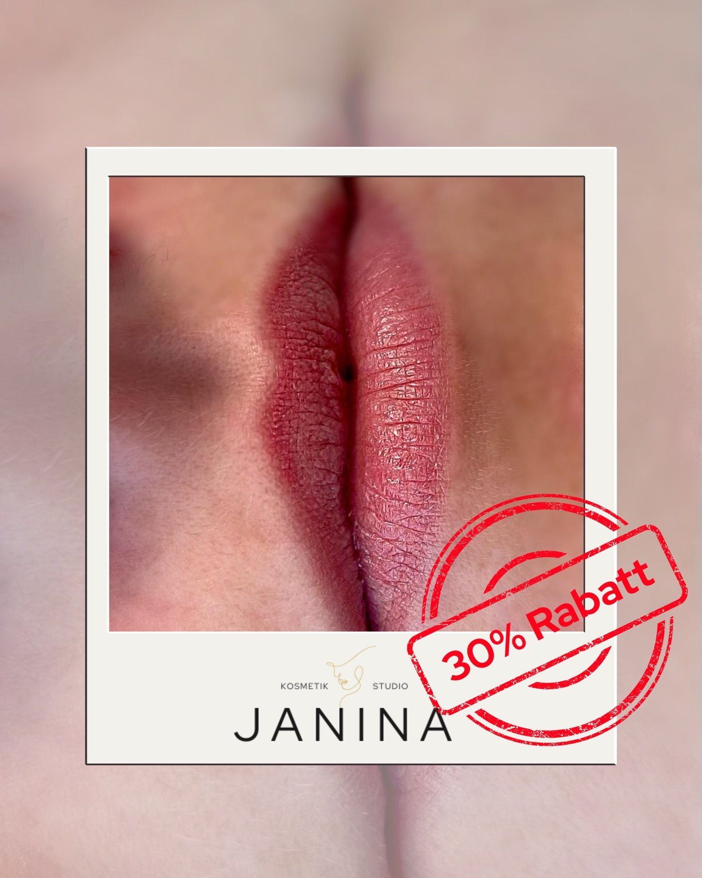 Auf dem Bild ist ein Permanent Make up Aquarell Technik in einem hellen rosa zu sehen💄💋

‼️AKTION: spare bis einschlie&szlig;lich 21.05.2026 satte 30% bei einem Permanent Make up nach Wahl ‼️

Du Liebe,
Vorbei ist die Zeit, in der Du verzweifelt na