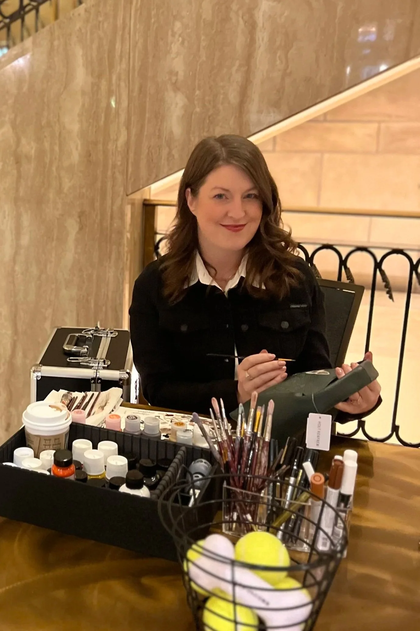 Painting at the Fairmont Chateau Laurier: Holts Ottawa Pop-Up