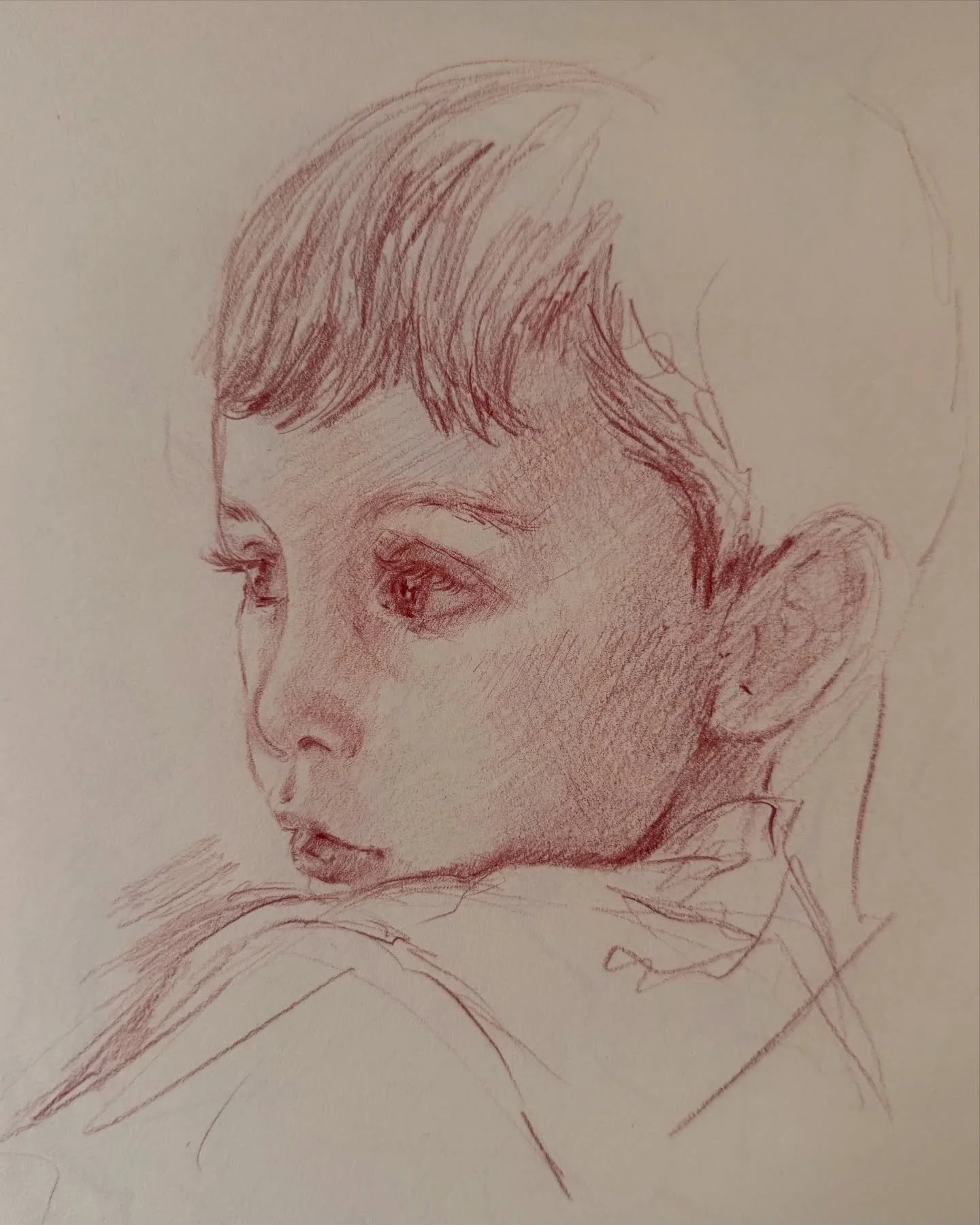 I&rsquo;ve been sick with the flu and bedridden for the better part of the last two weeks (along with my poor kiddo!) so I got an early start on one of my new years goals - to keep up a more consistent sketchbook practice!

I started a brand new sket