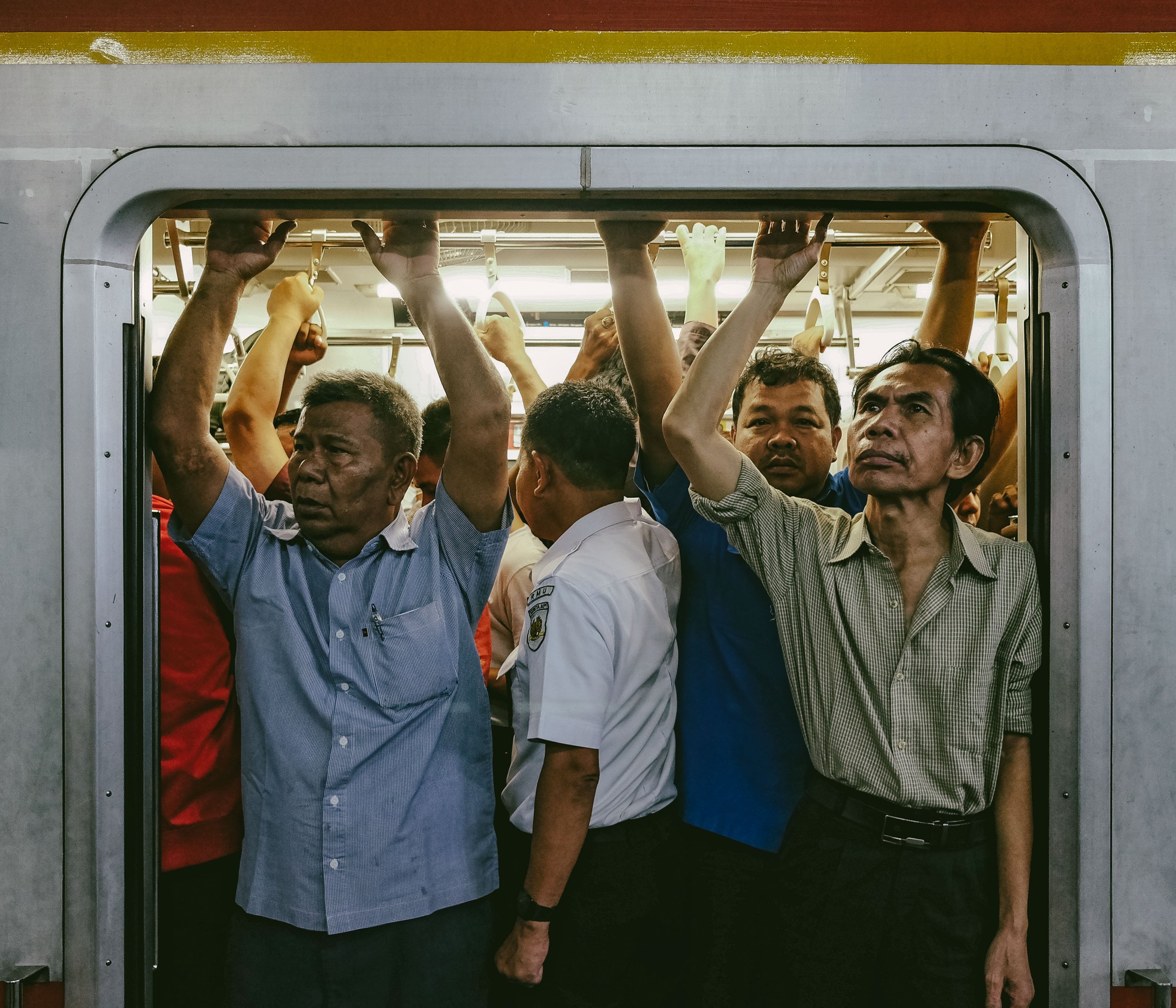 Commuter Line Crowd