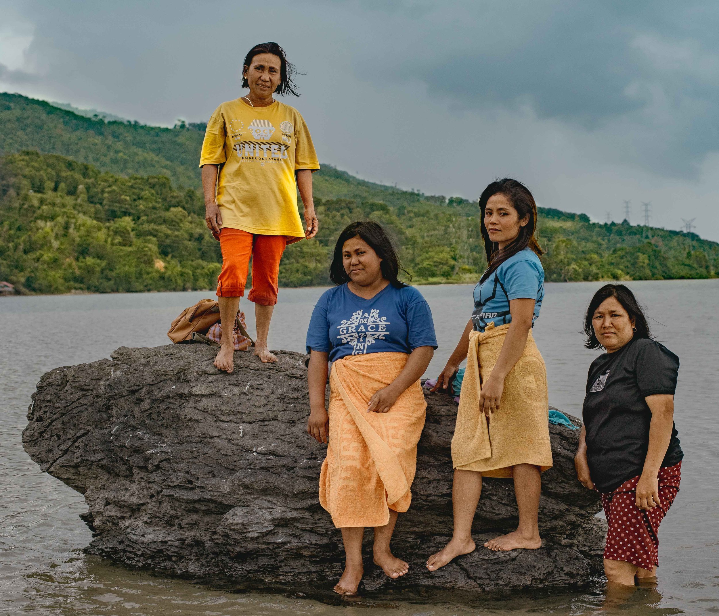 Portrait of Tentena Woman's at Poso Lake, Sulawesi