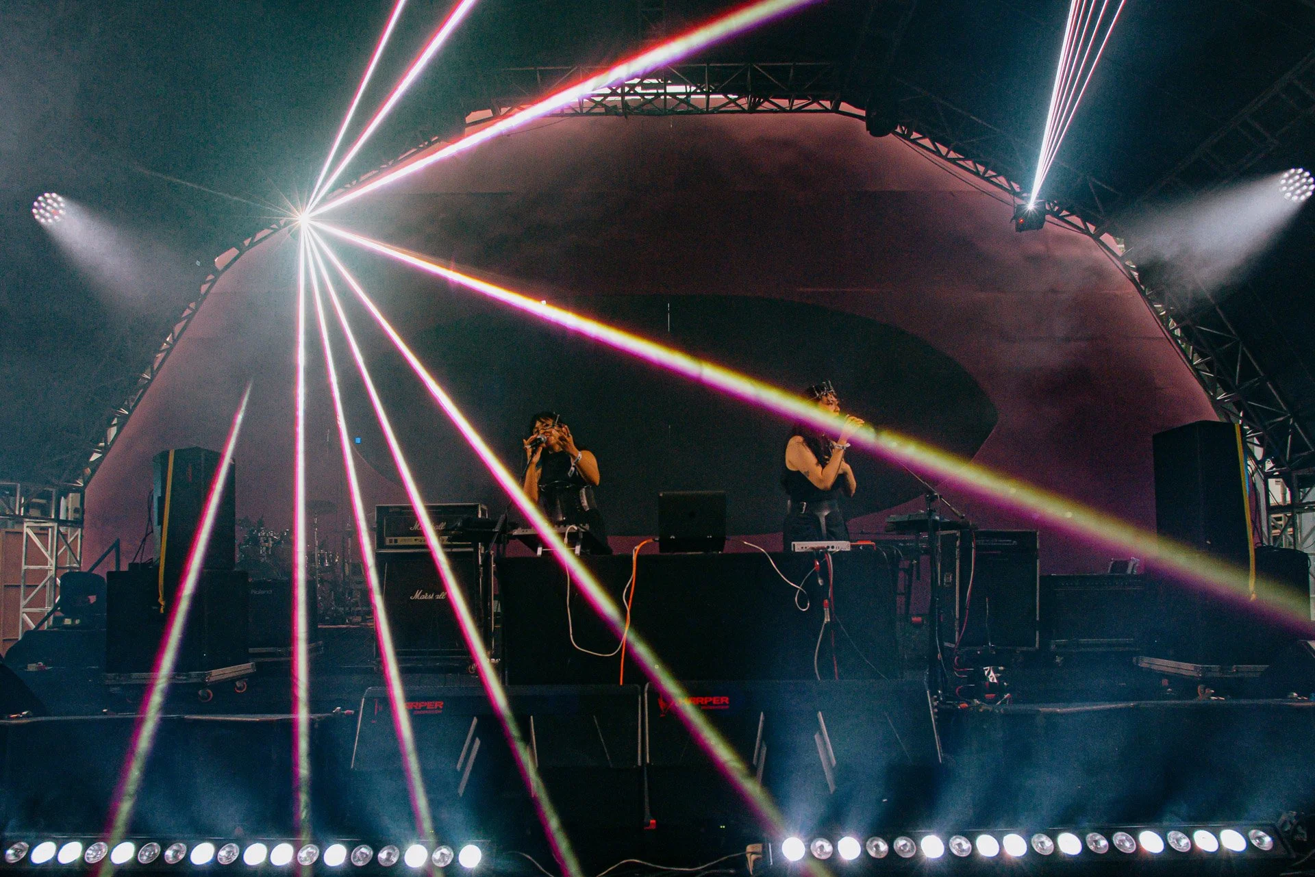  Duo electronic, Jesla live at Pestapora 2025 